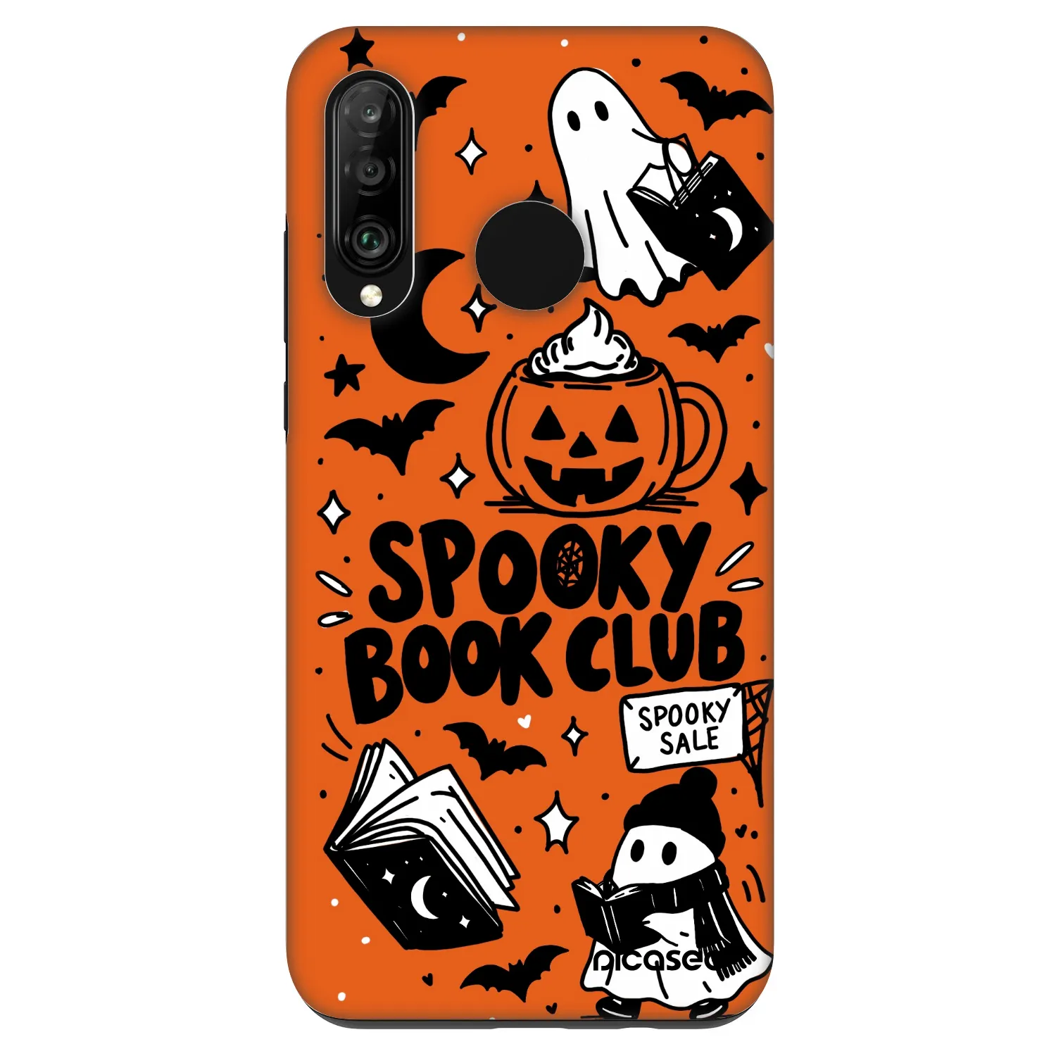 Picasee Fashion Case na Huawei P30 Lite - Spooky book club