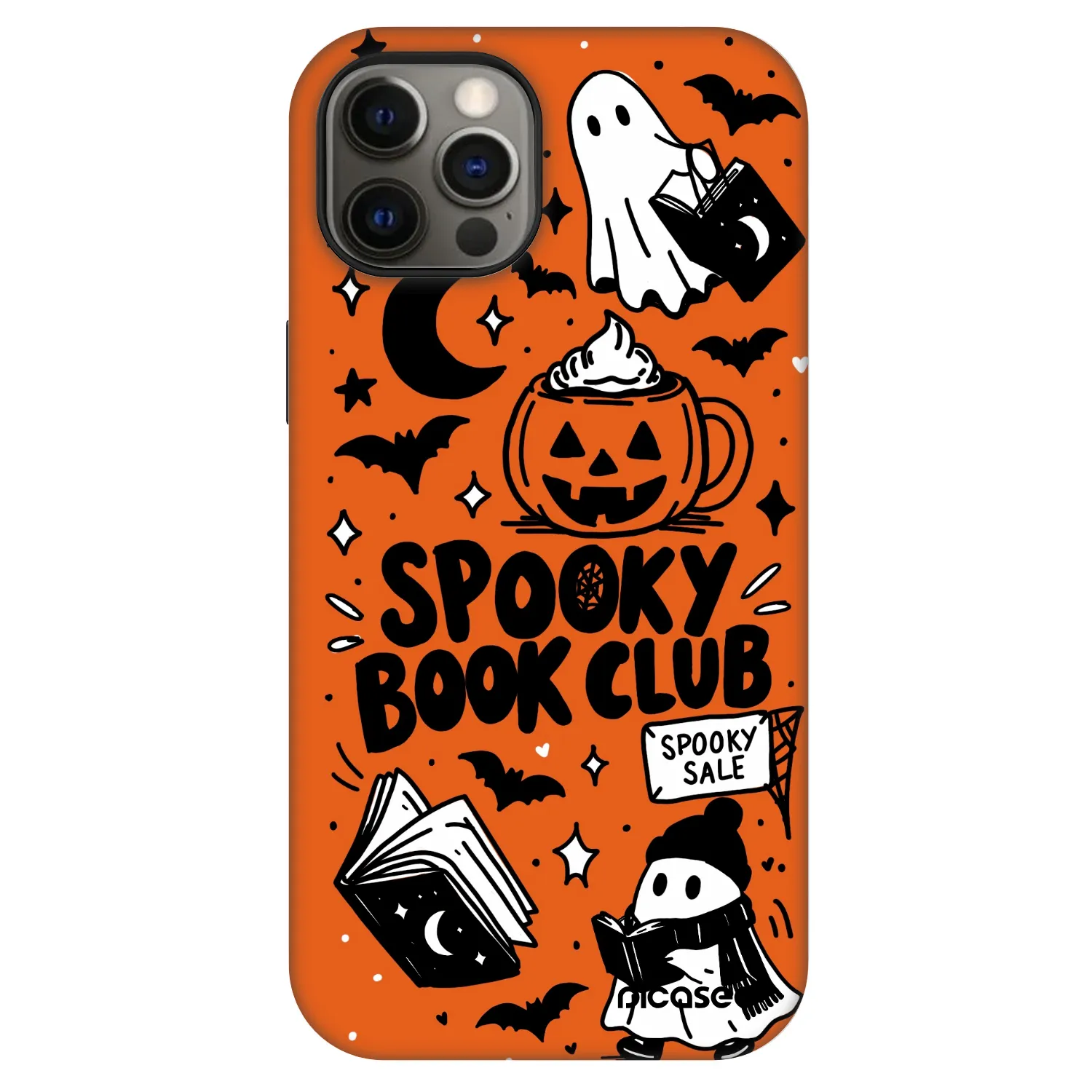 Picasee Fashion Case MagSafe na Apple iPhone 12 Pro - Spooky book club
