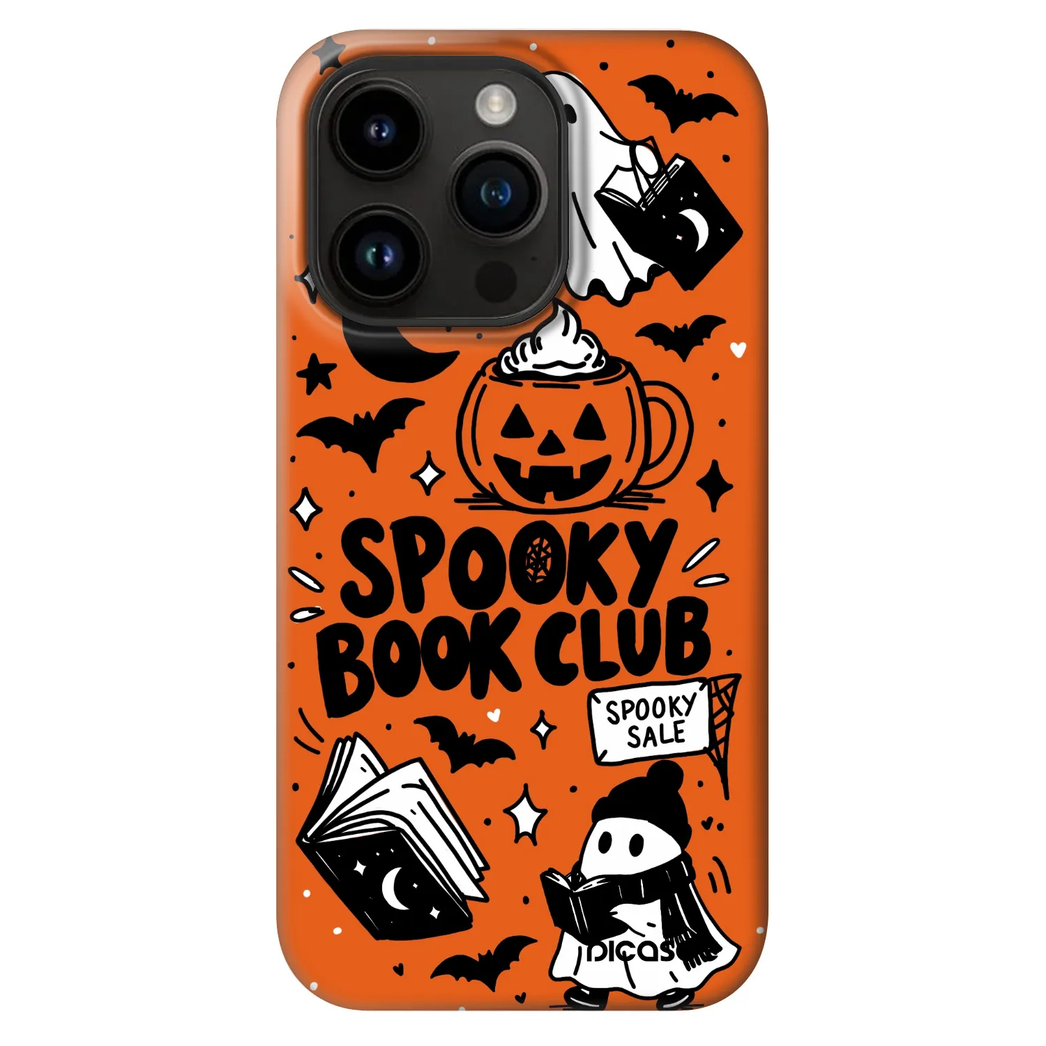 Picasee Fashion Case MagSafe na Apple iPhone 14 Pro - Spooky book club