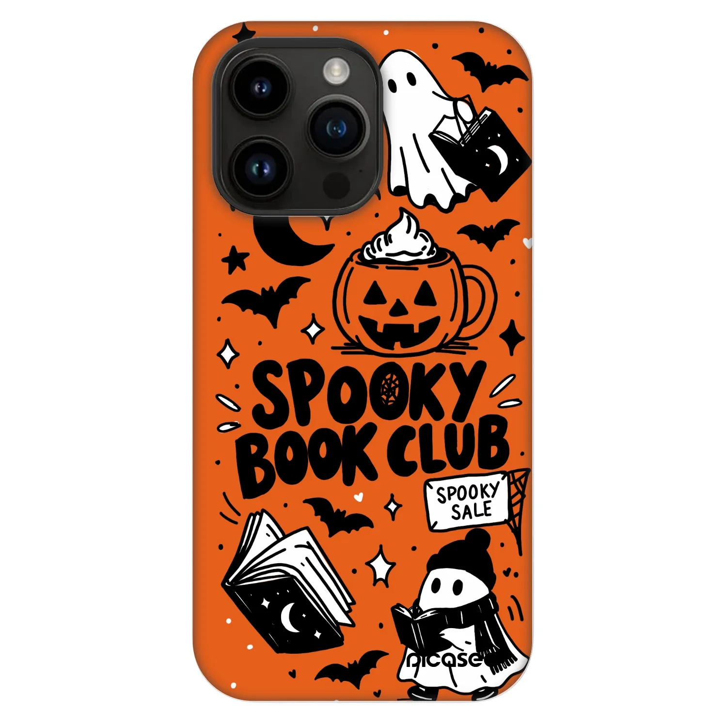 Picasee Fashion Case MagSafe na Apple iPhone 14 Pro Max - Spooky book club