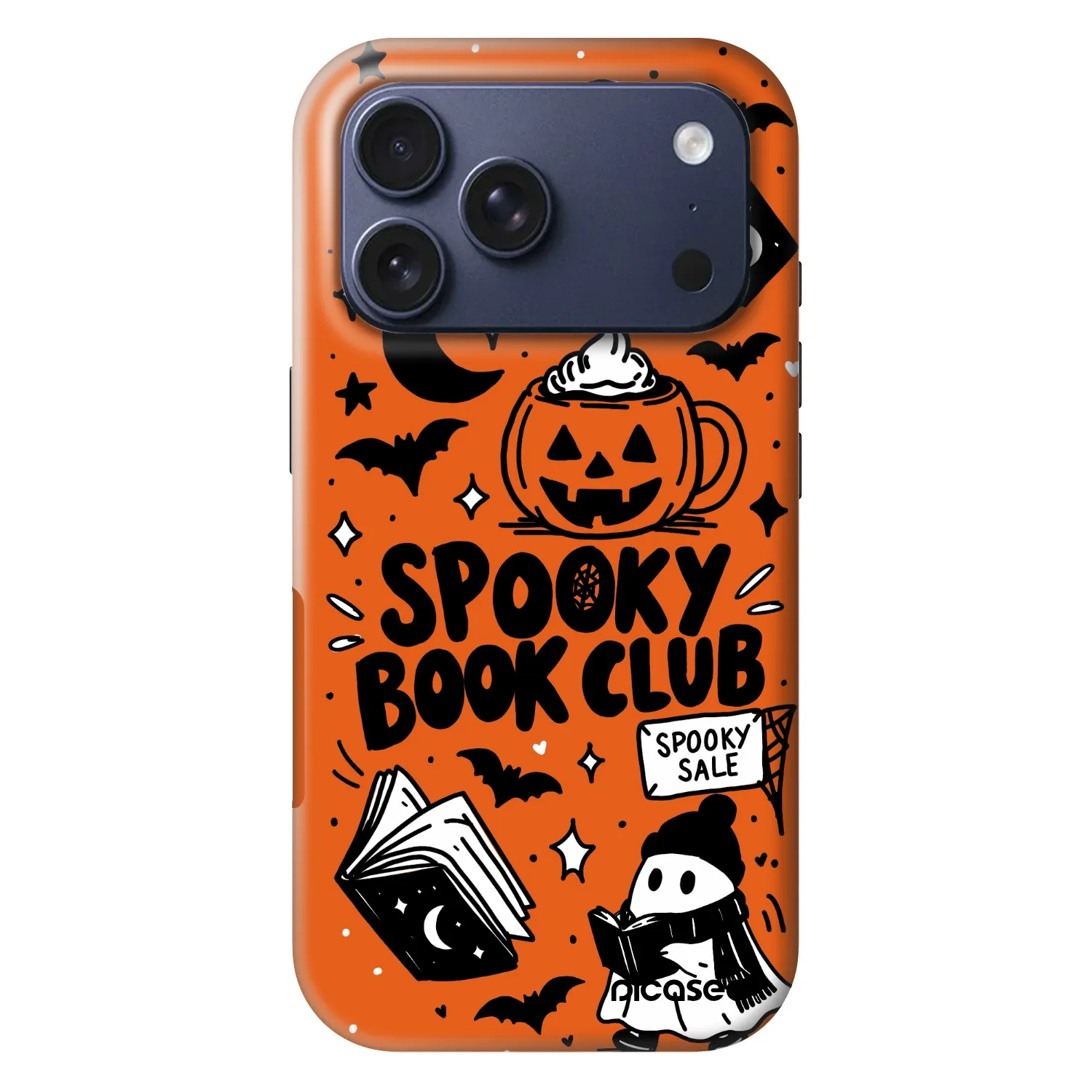 Picasee Fashion Case MagSafe na Apple iPhone 17 Pro - Spooky book club