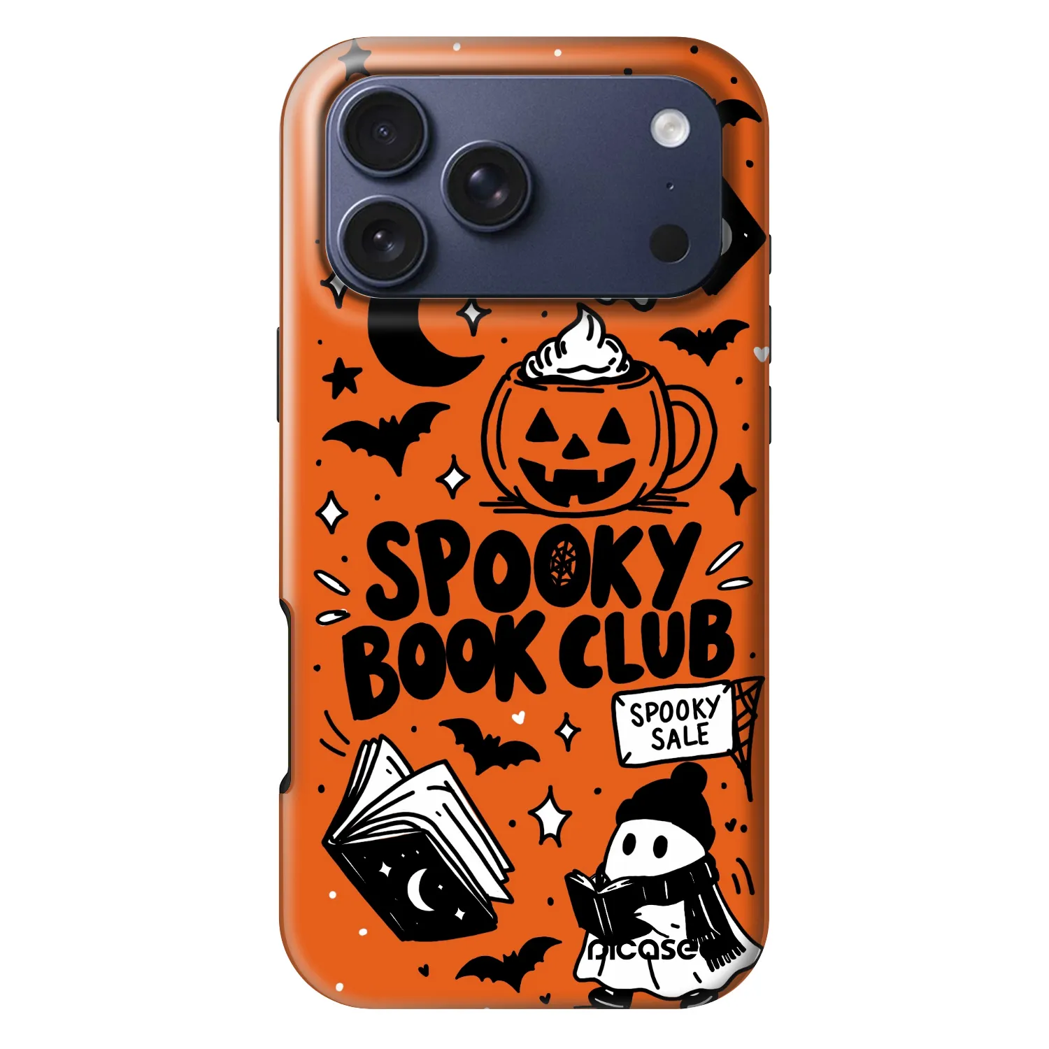 Picasee Fashion Case MagSafe na Apple iPhone 17 Pro Max - Spooky book club