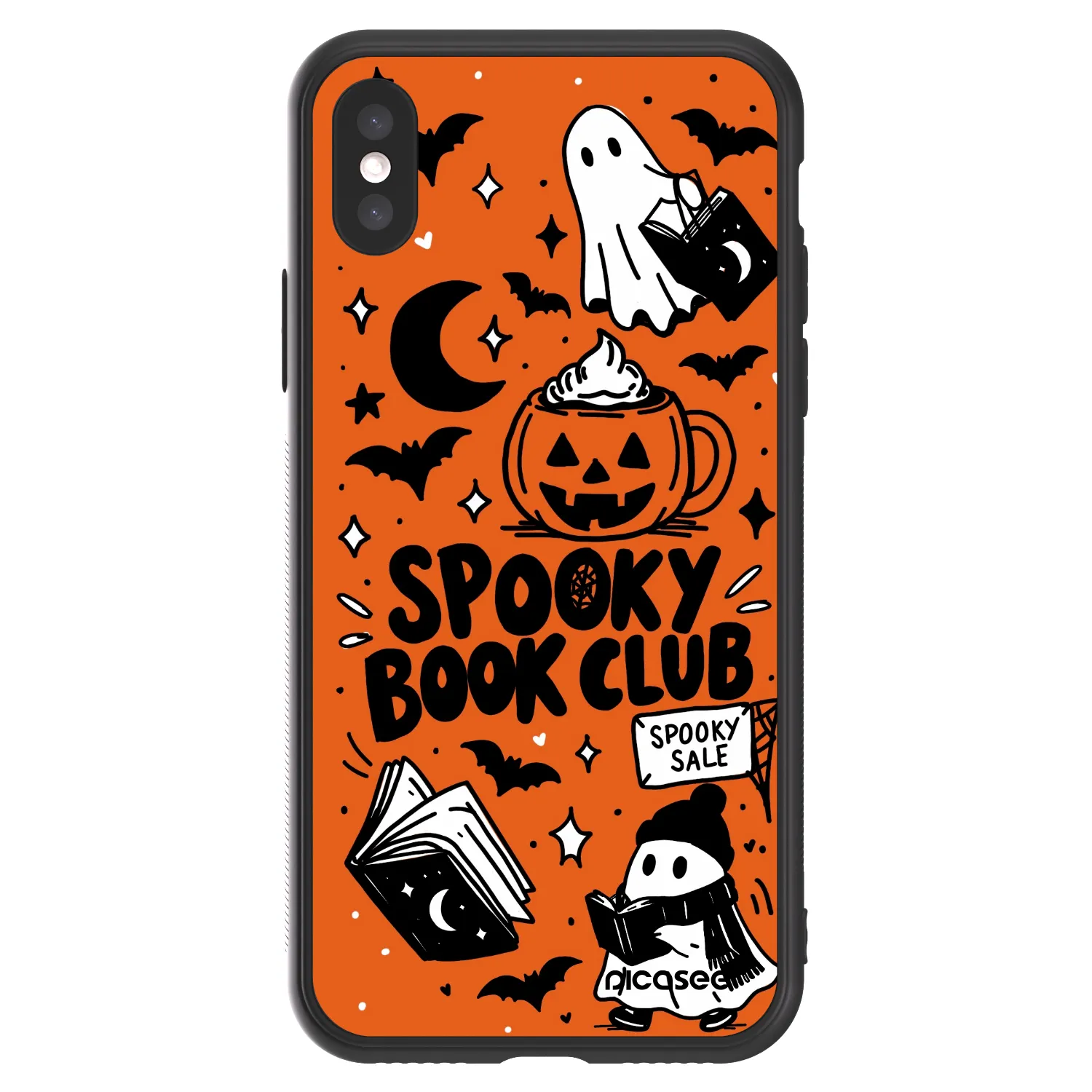 Picasee ULTIMATE CASE na Apple iPhone X/XS - Spooky book club