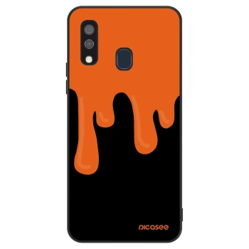 Etui na Samsung Galaxy A40 A405F - Orange spooky