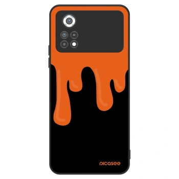 Etui na Xiaomi Poco X4 Pro 5G - Orange spooky