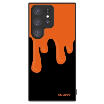 Picasee ULTIMATE CASE PowerShare pro Samsung Galaxy S23 Ultra 5G - Orange spooky