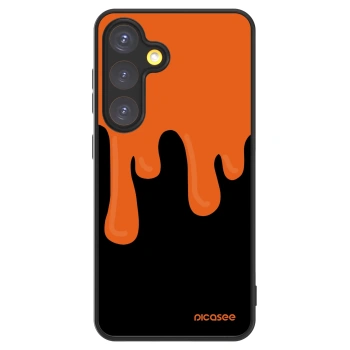 Picasee ULTIMATE CASE PowerShare pro Samsung Galaxy S24 S921B 5G - Orange spooky