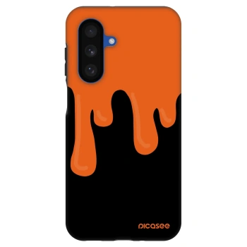 Etui na Samsung Galaxy A17 5G - Orange spooky