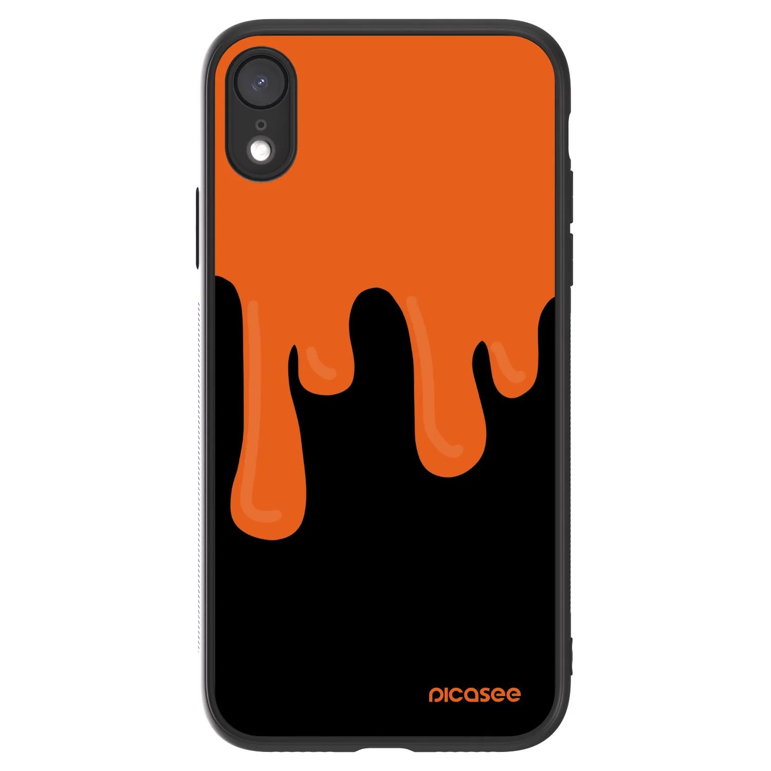 Picasee ULTIMATE CASE na Apple iPhone XR - Orange spooky