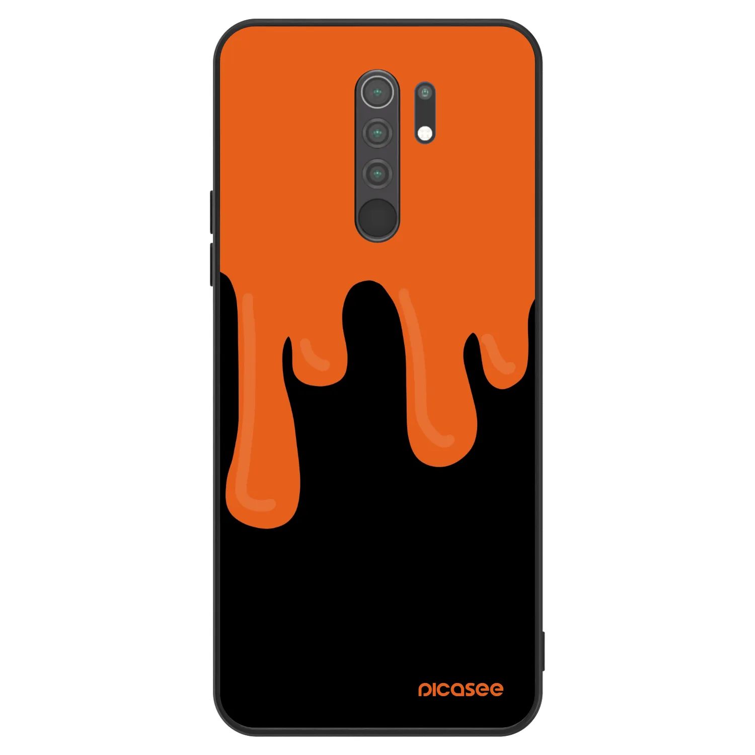 Picasee ULTIMATE CASE na Xiaomi Redmi 9 - Orange spooky
