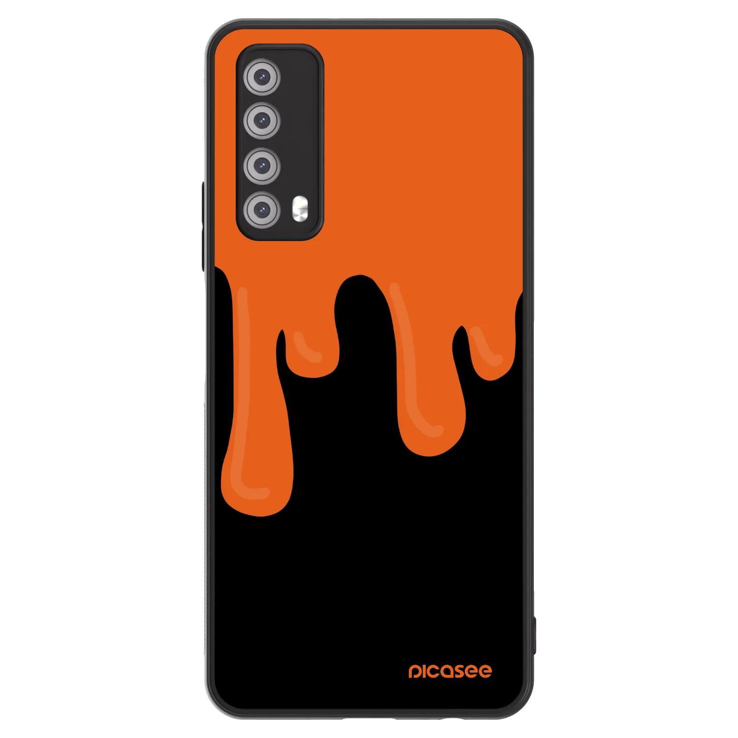 Picasee ULTIMATE CASE na Huawei P Smart 2021 - Orange spooky