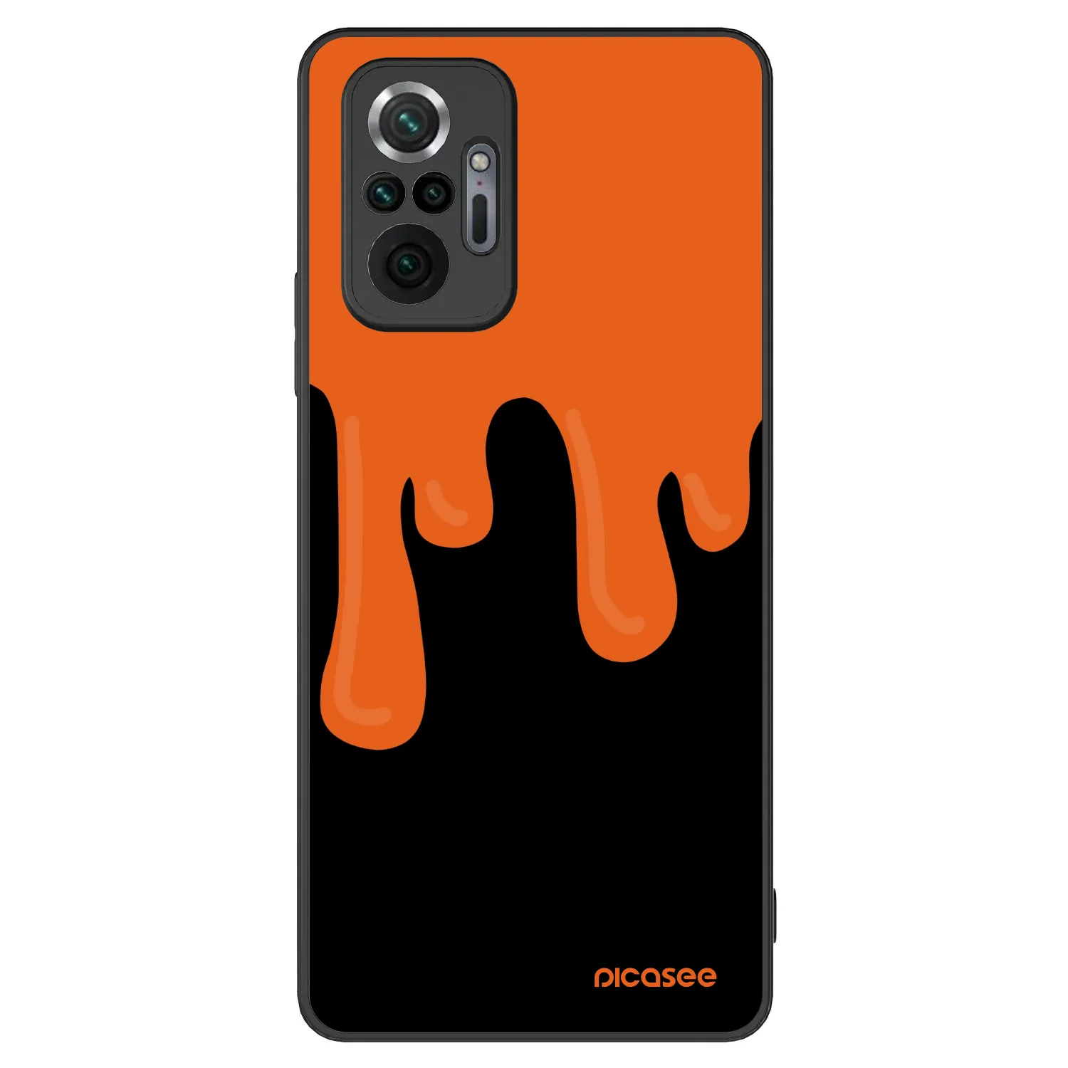 Picasee ULTIMATE CASE na Xiaomi Redmi Note 10 Pro - Orange spooky