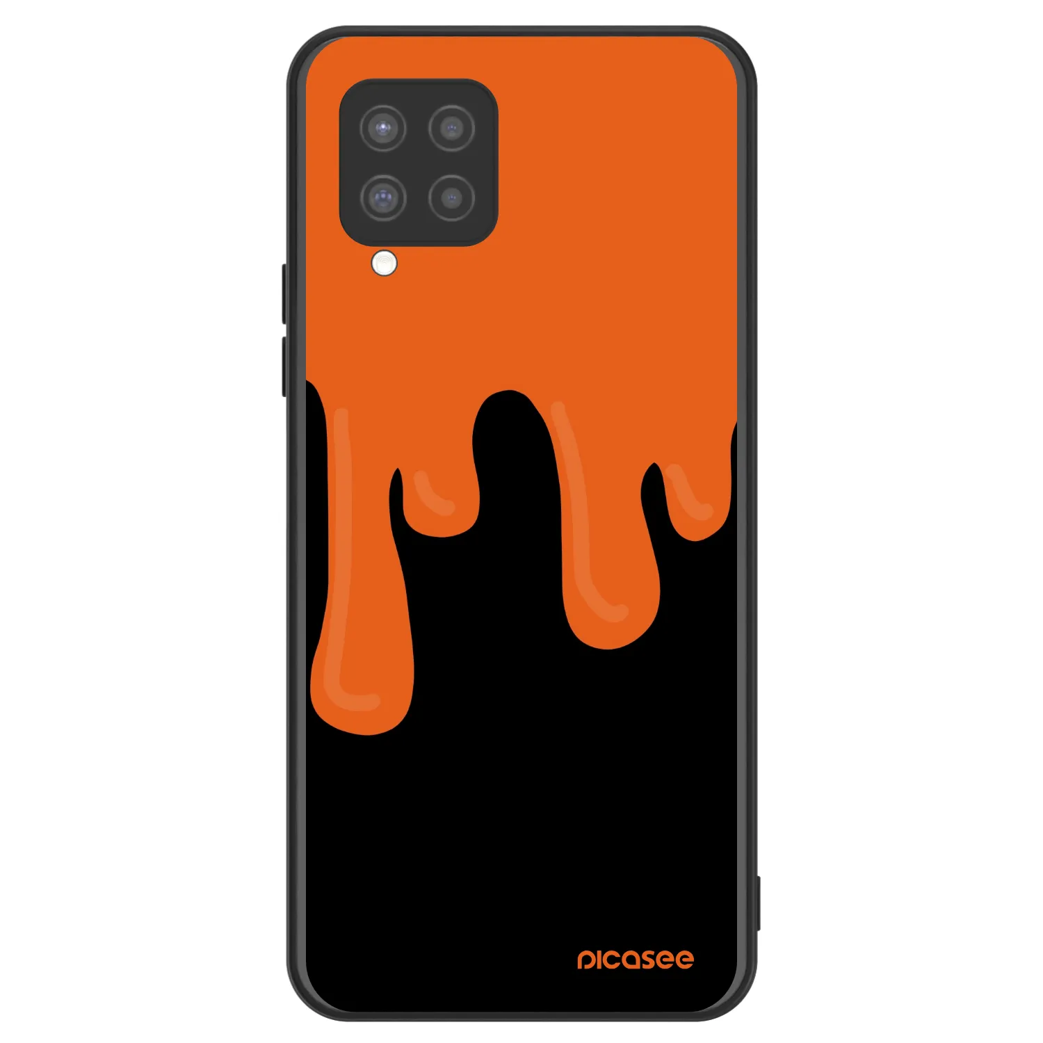 Picasee ULTIMATE CASE na Samsung Galaxy A42 A426B - Orange spooky