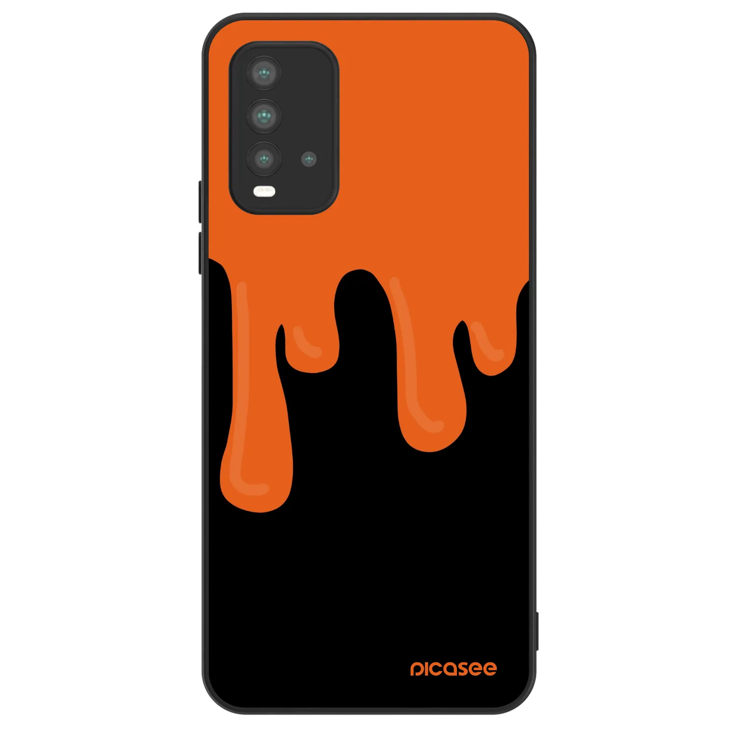 Picasee ULTIMATE CASE na Xiaomi Redmi 9T - Orange spooky