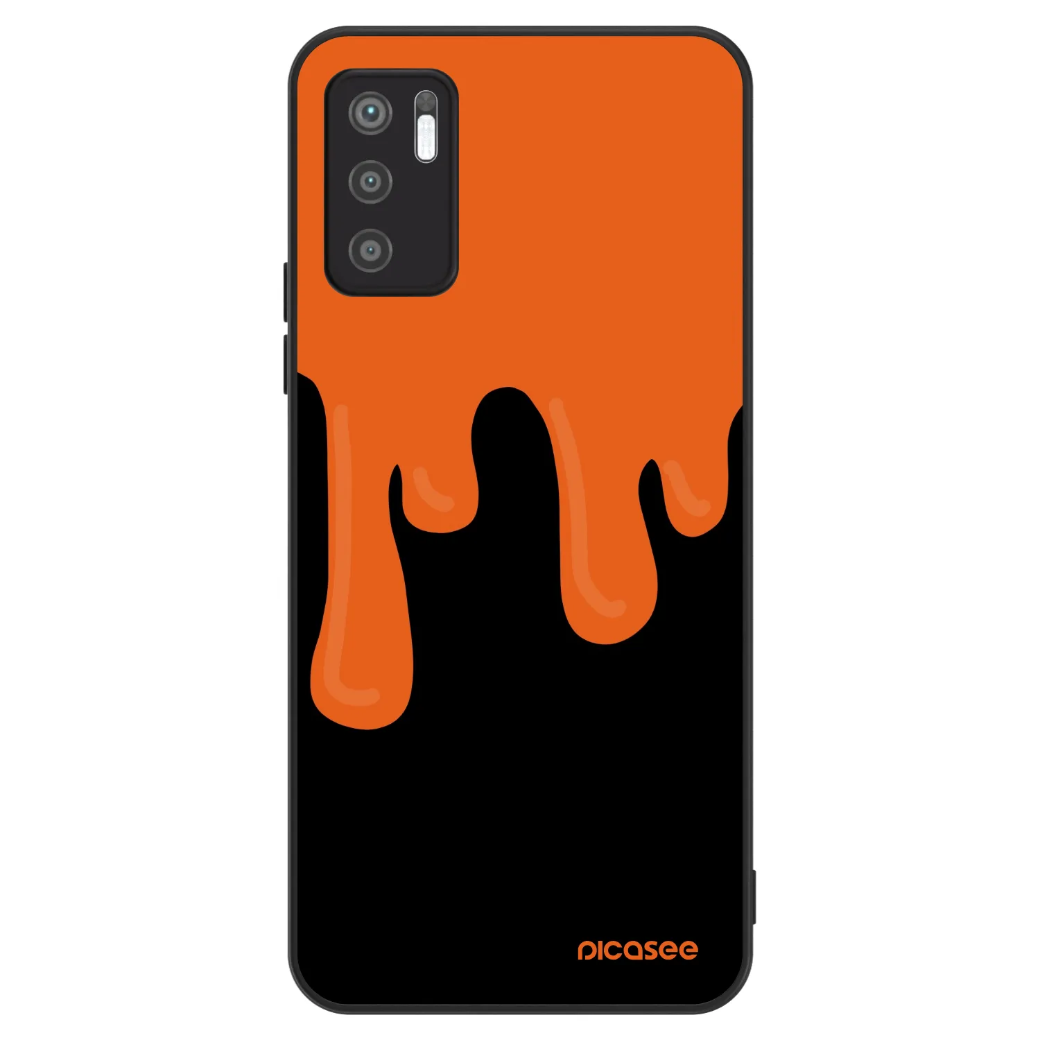 Picasee ULTIMATE CASE na Xiaomi Redmi Note 10 5G - Orange spooky