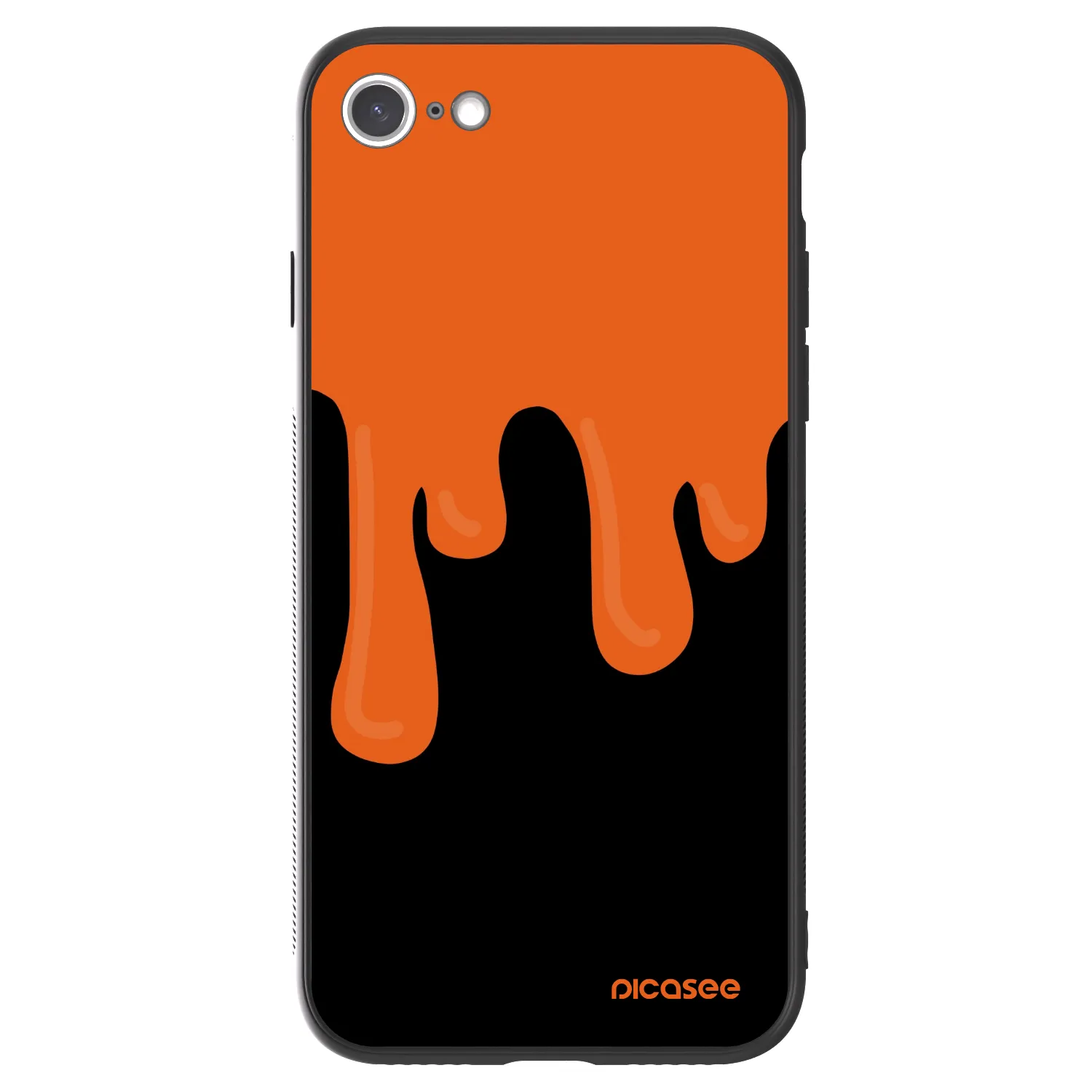 Picasee ULTIMATE CASE na Apple iPhone SE 2020 - Orange spooky