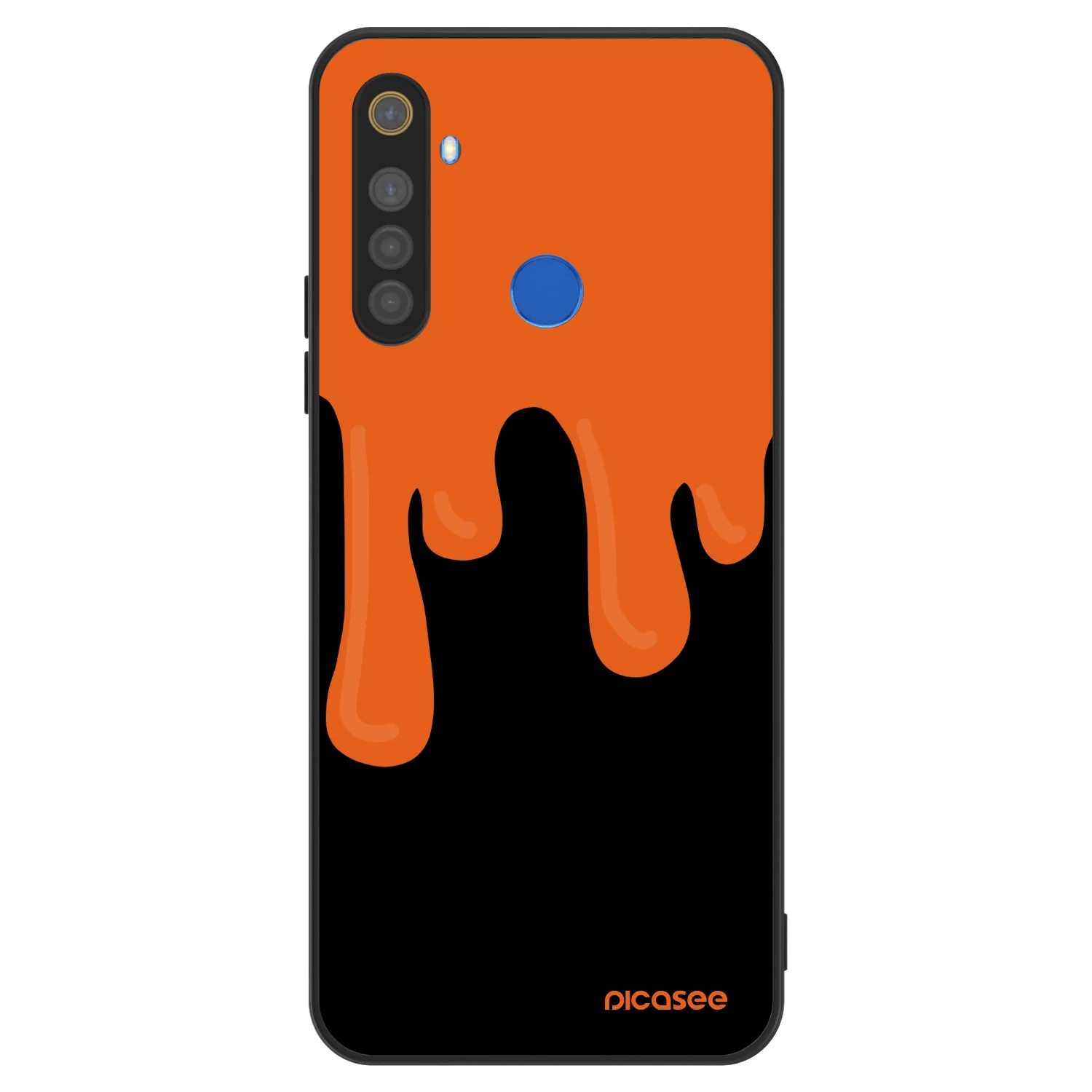 Picasee ULTIMATE CASE na Realme 5 - Orange spooky