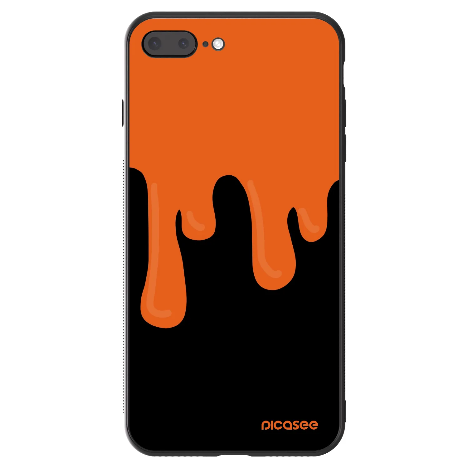 Picasee ULTIMATE CASE na Apple iPhone 8 Plus - Orange spooky