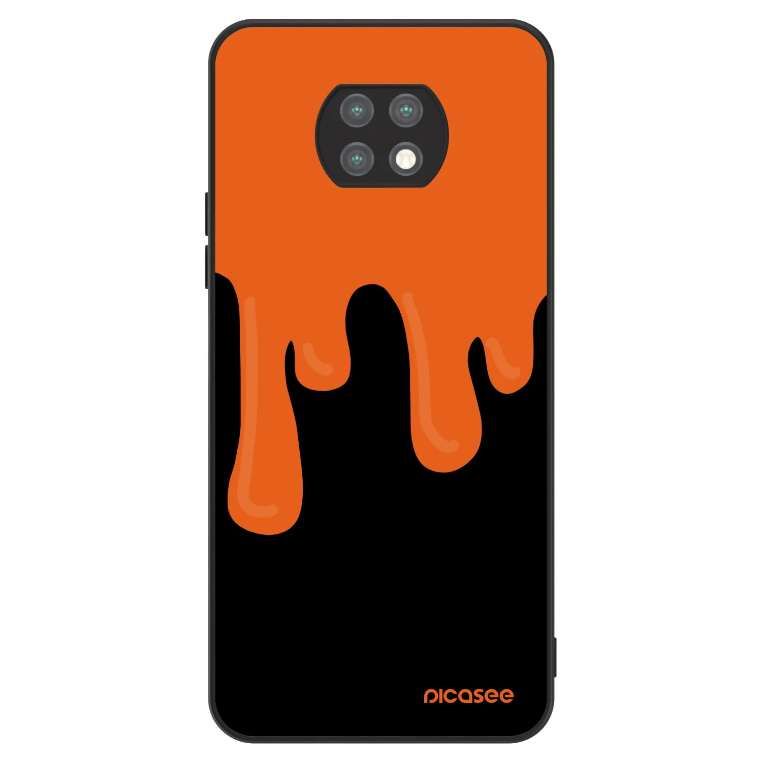 Picasee ULTIMATE CASE na Xiaomi Redmi Note 9T - Orange spooky