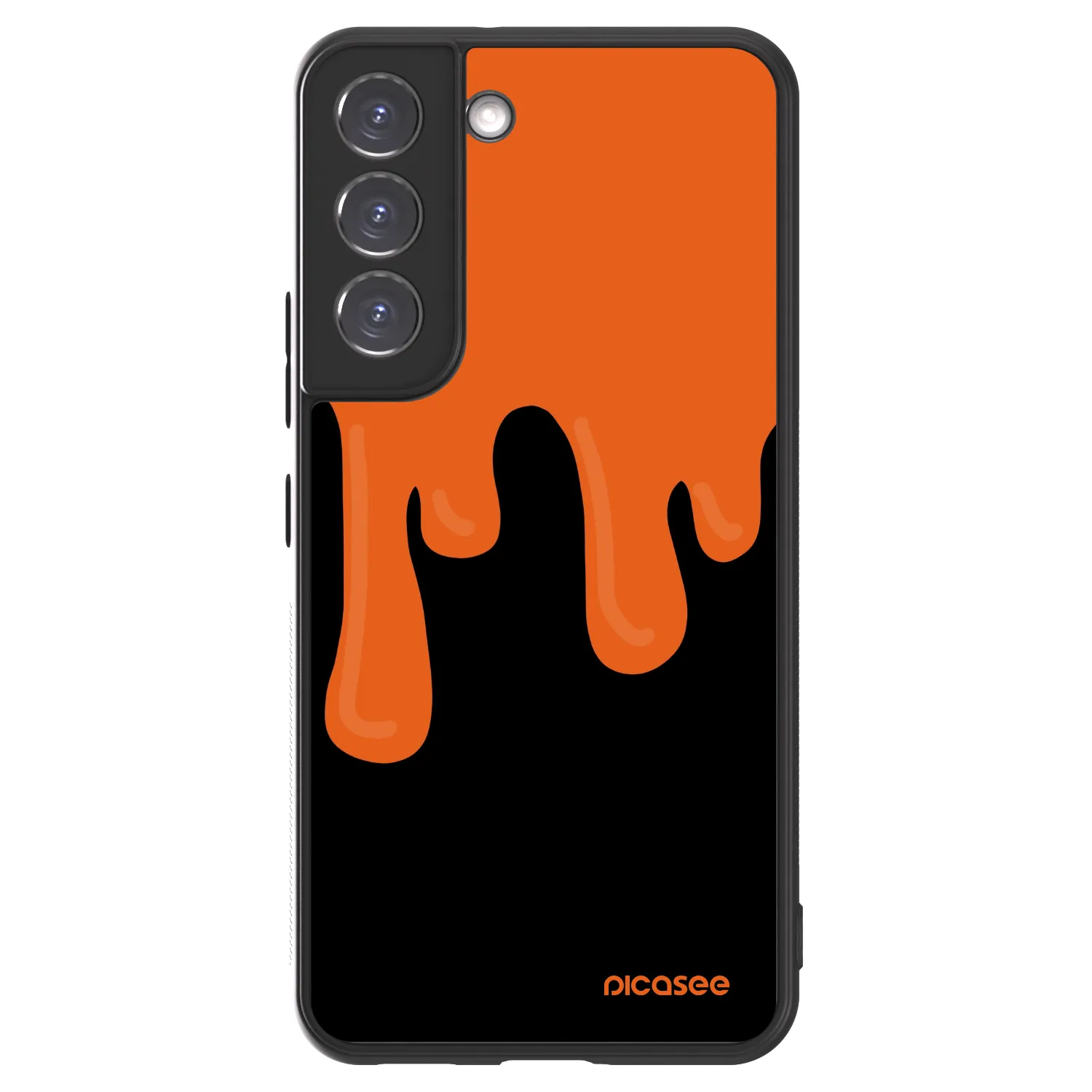 Picasee ULTIMATE CASE na Samsung Galaxy S22 5G - Orange spooky