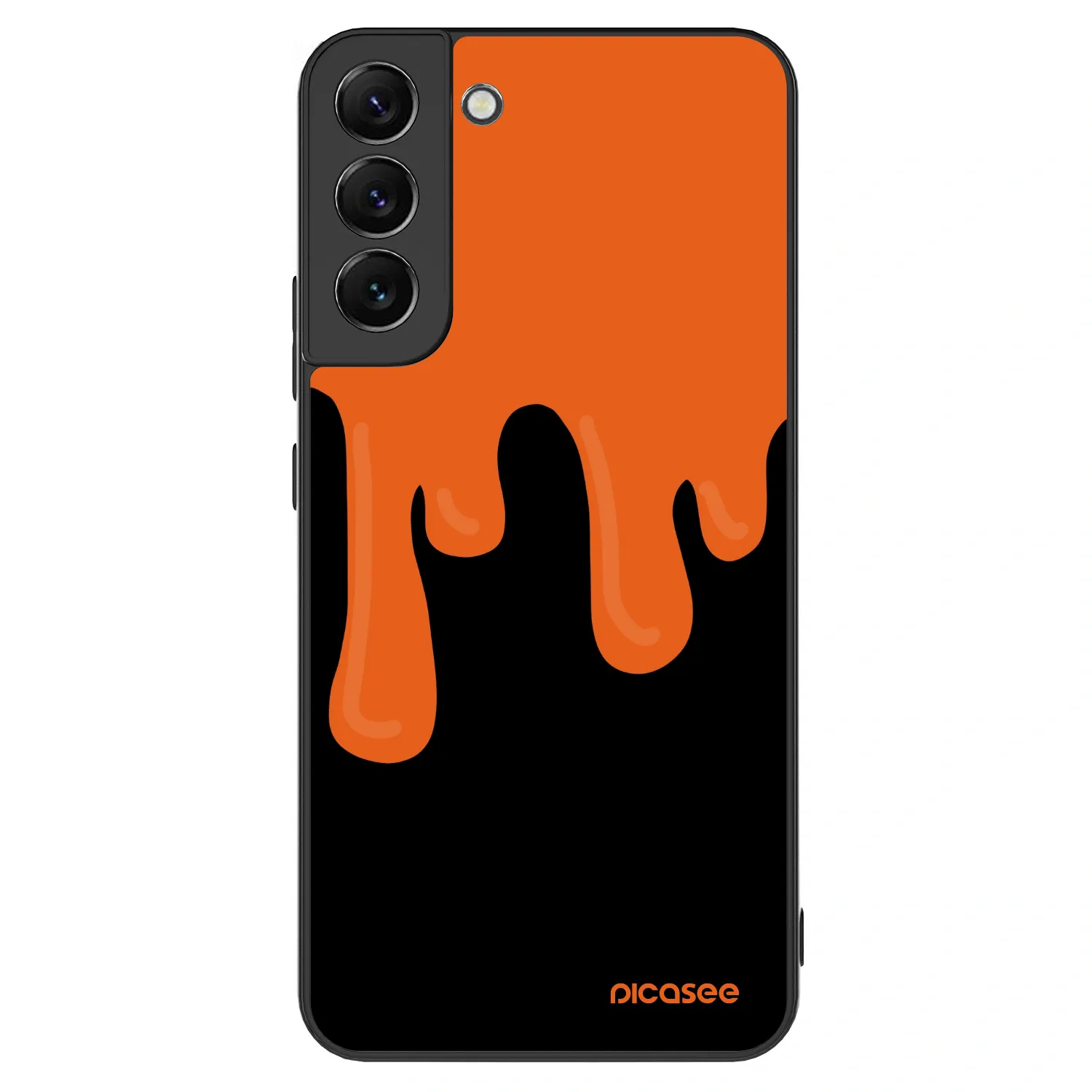 Picasee ULTIMATE CASE na Samsung Galaxy S22+ 5G - Orange spooky
