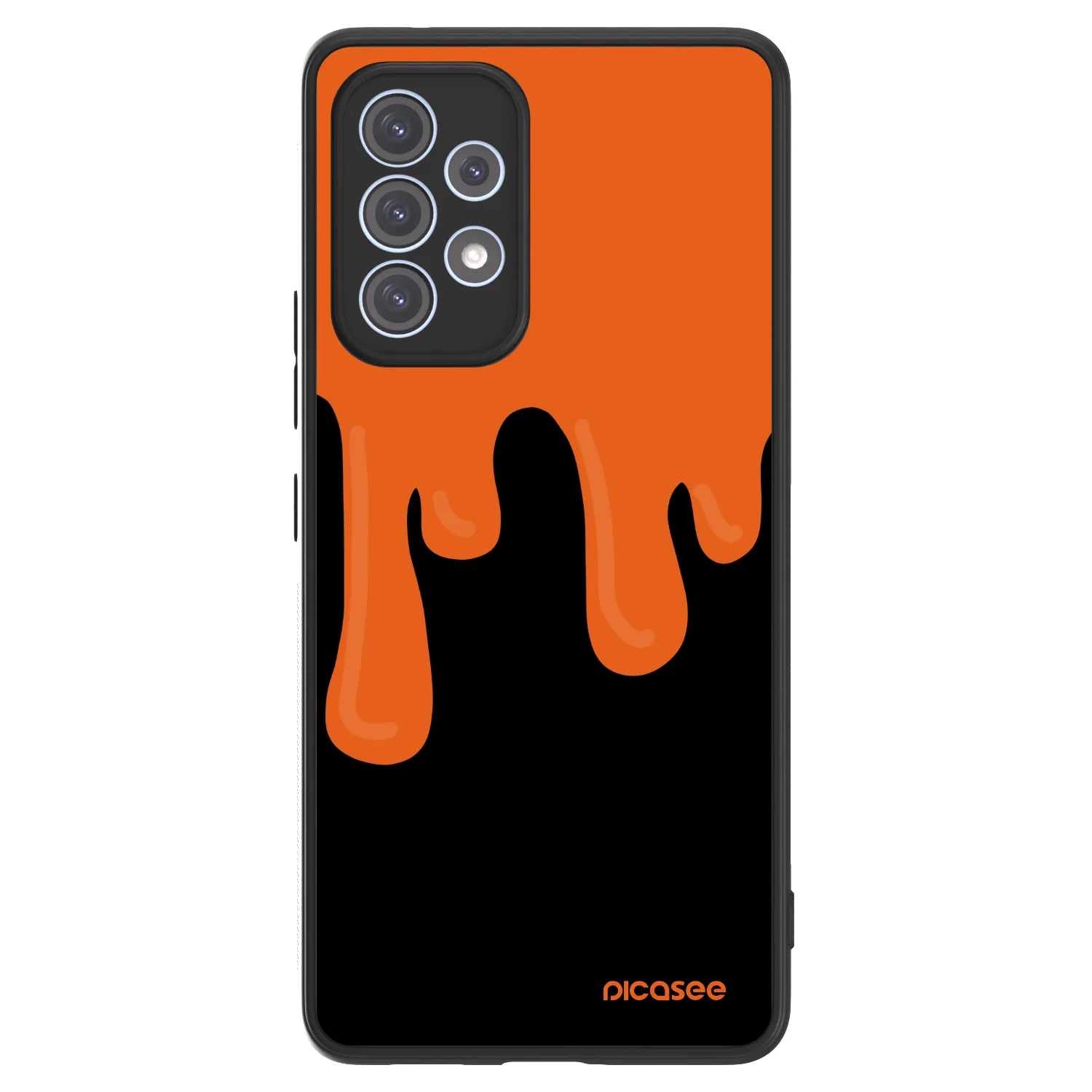 Picasee ULTIMATE CASE na Samsung Galaxy A53 5G A536 - Orange spooky
