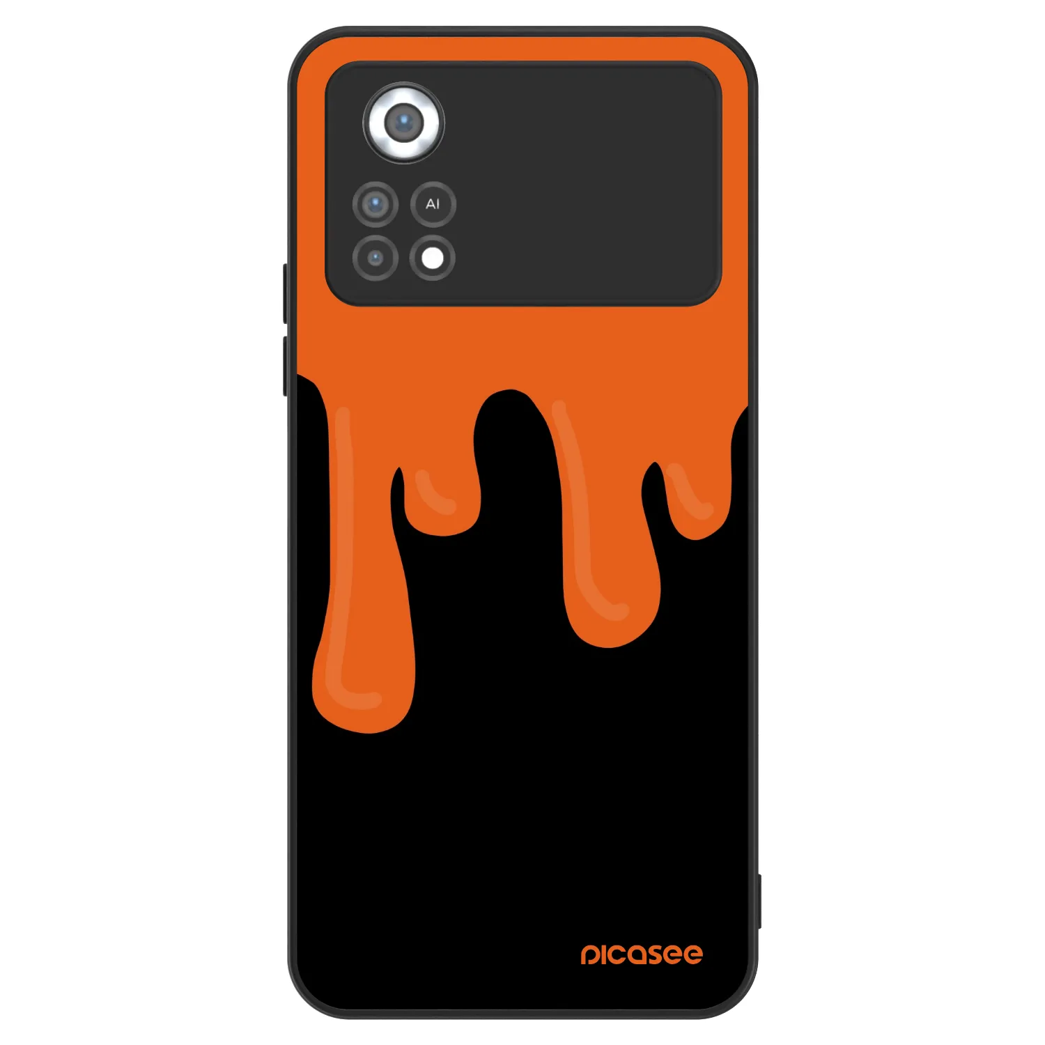 Picasee ULTIMATE CASE na Xiaomi Poco X4 Pro 5G - Orange spooky