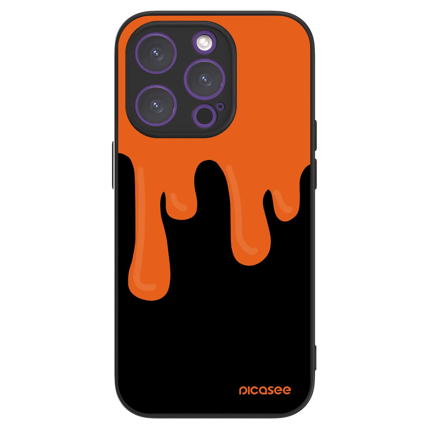 Picasee ULTIMATE CASE na Apple iPhone 14 Pro - Orange spooky