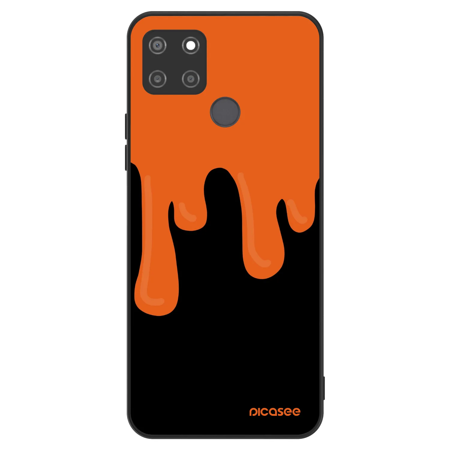 Picasee ULTIMATE CASE na Realme C21Y - Orange spooky