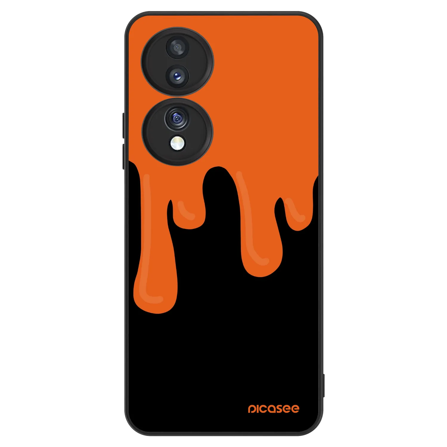 Picasee ULTIMATE CASE na Honor 70 - Orange spooky