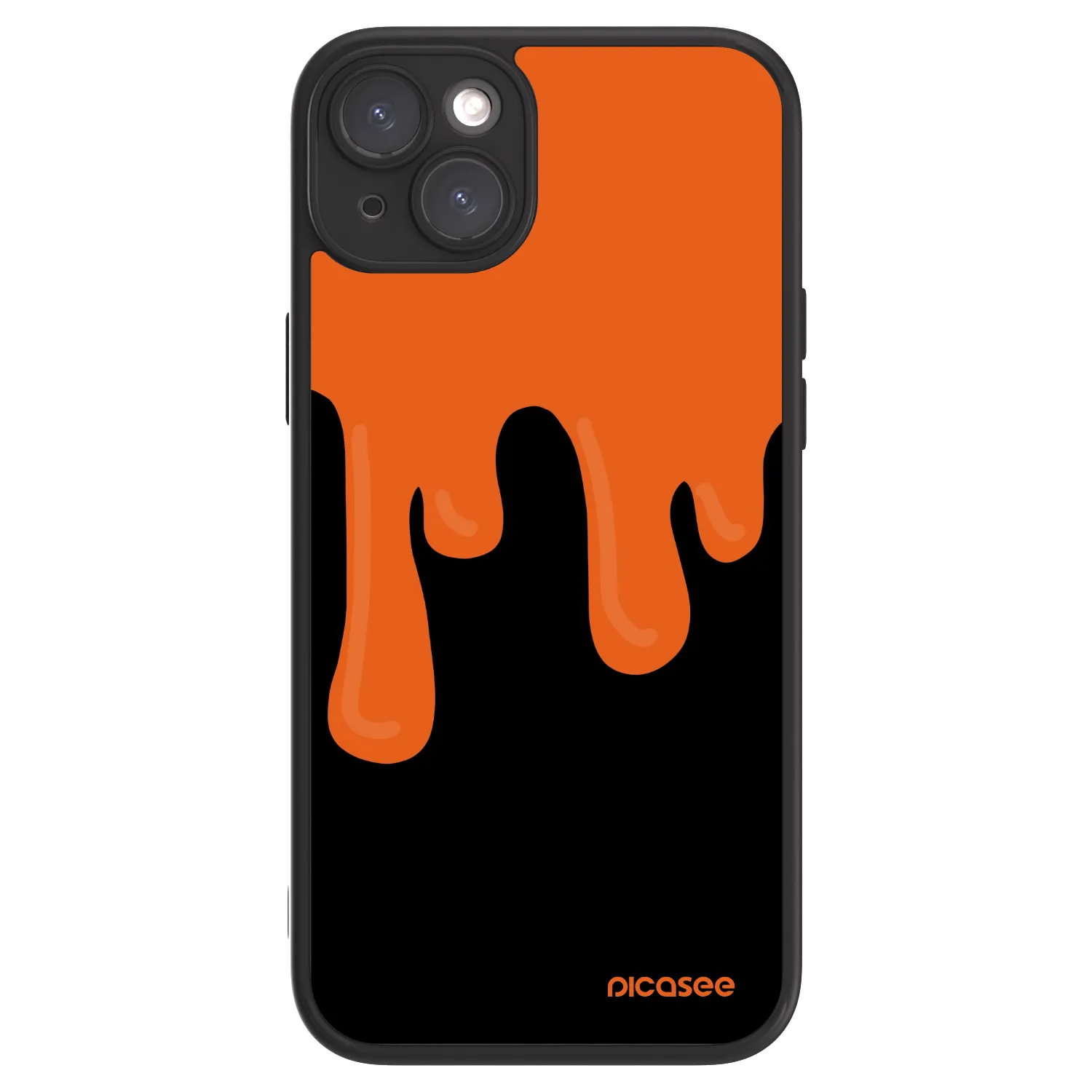 Picasee ULTIMATE CASE na Apple iPhone 15 Plus - Orange spooky
