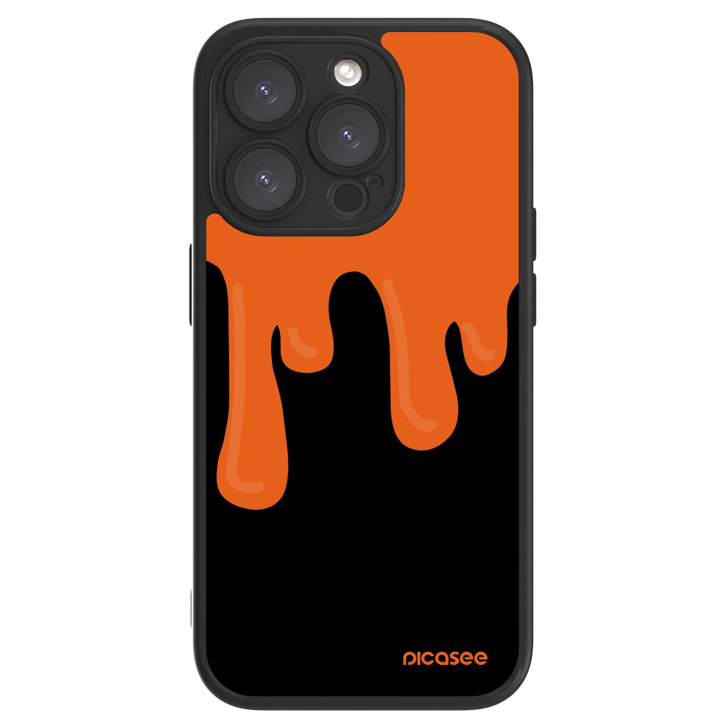Picasee ULTIMATE CASE na Apple iPhone 15 Pro - Orange spooky