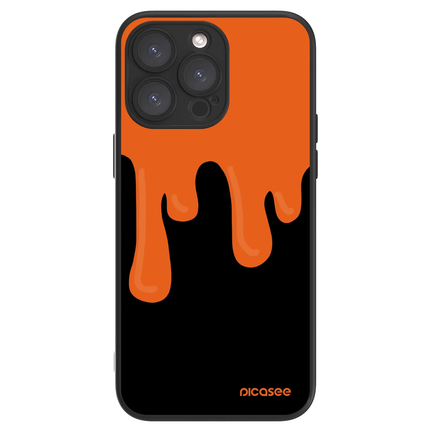 Picasee ULTIMATE CASE MagSafe pro Apple iPhone 15 Pro Max - Orange spooky