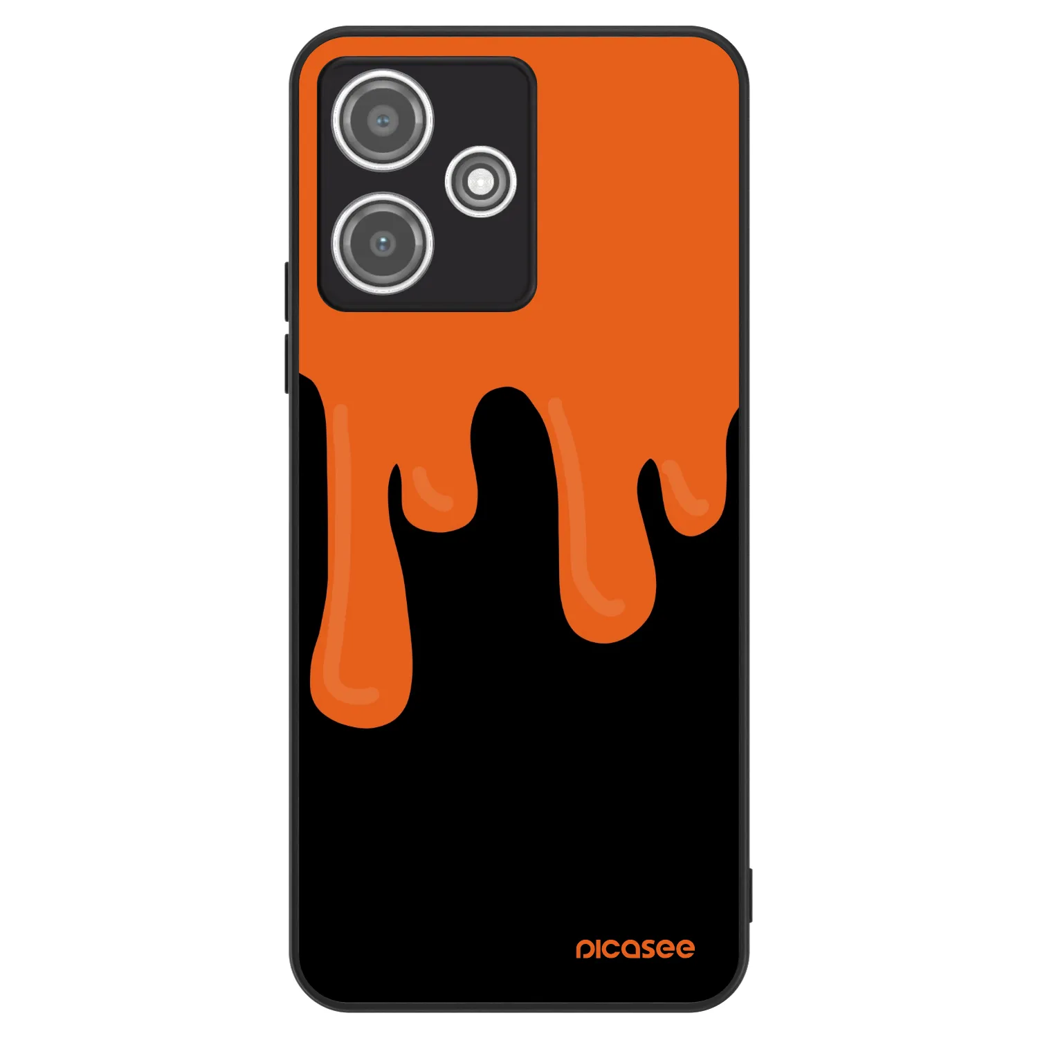 Picasee ULTIMATE CASE na Xiaomi Redmi 12 5G - Orange spooky