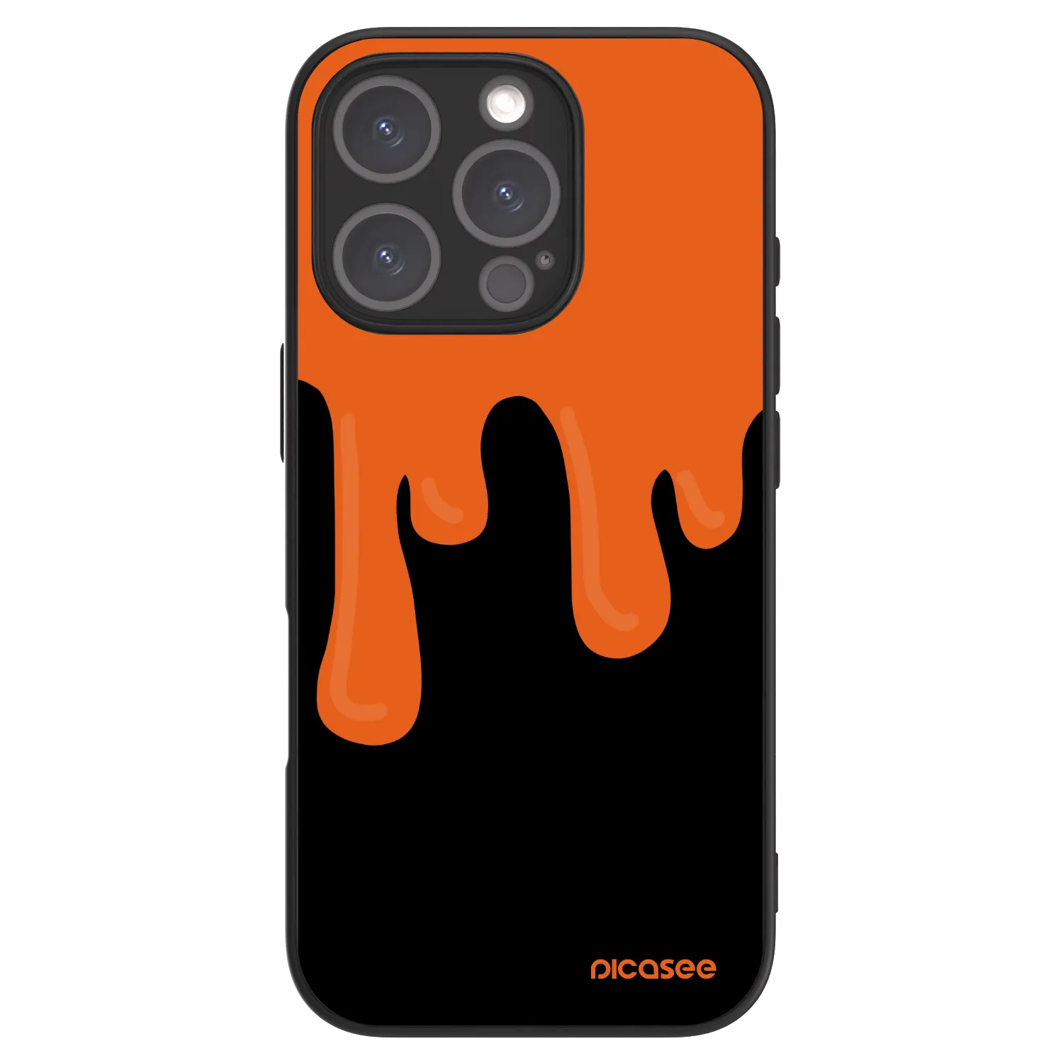 Picasee ULTIMATE CASE na Apple iPhone 16 Pro - Orange spooky