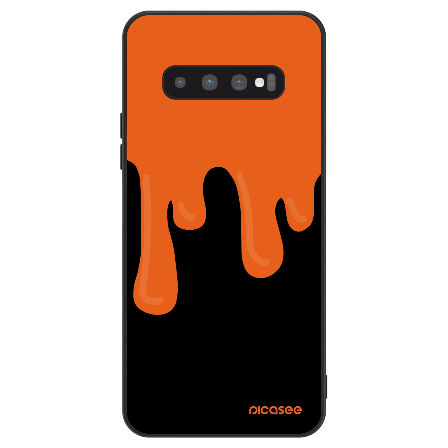Picasee ULTIMATE CASE na Samsung Galaxy S10 Plus G975 - Orange spooky