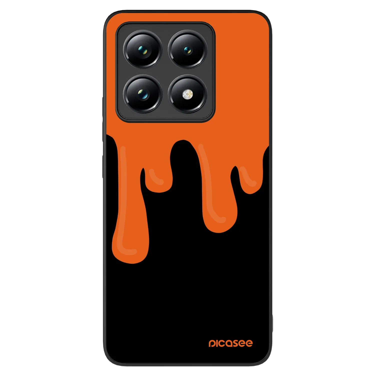 Picasee ULTIMATE CASE na Xiaomi 14T - Orange spooky
