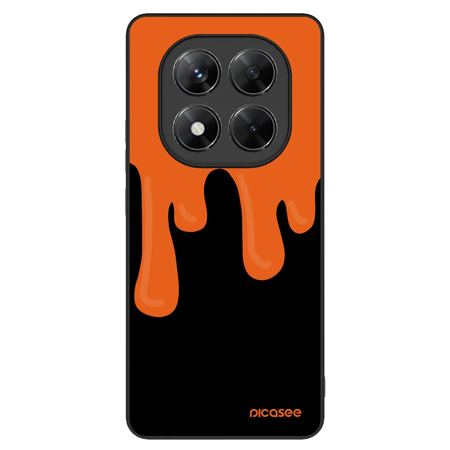 Picasee ULTIMATE CASE na Xiaomi Redmi Note 14 Pro 5G - Orange spooky