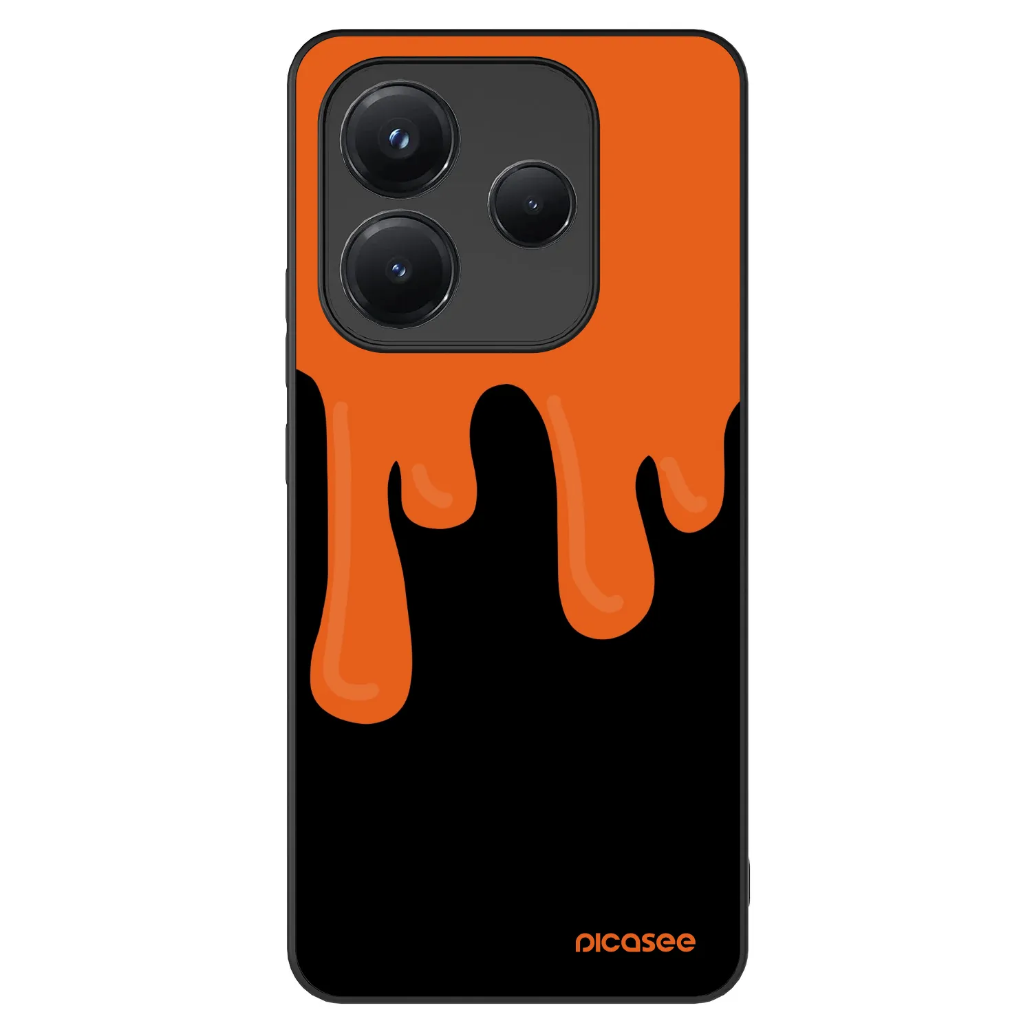 Picasee ULTIMATE CASE na Xiaomi Redmi Note 14 5G - Orange spooky