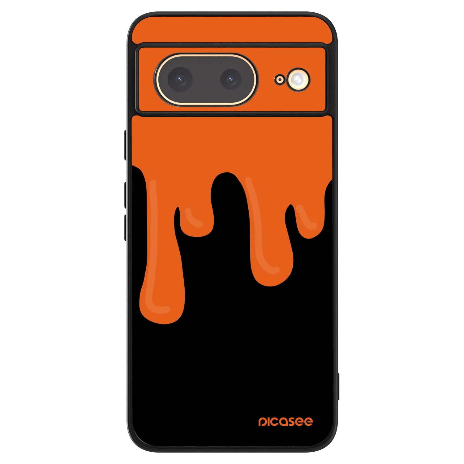 Picasee ULTIMATE CASE na Google Pixel 8 - Orange spooky