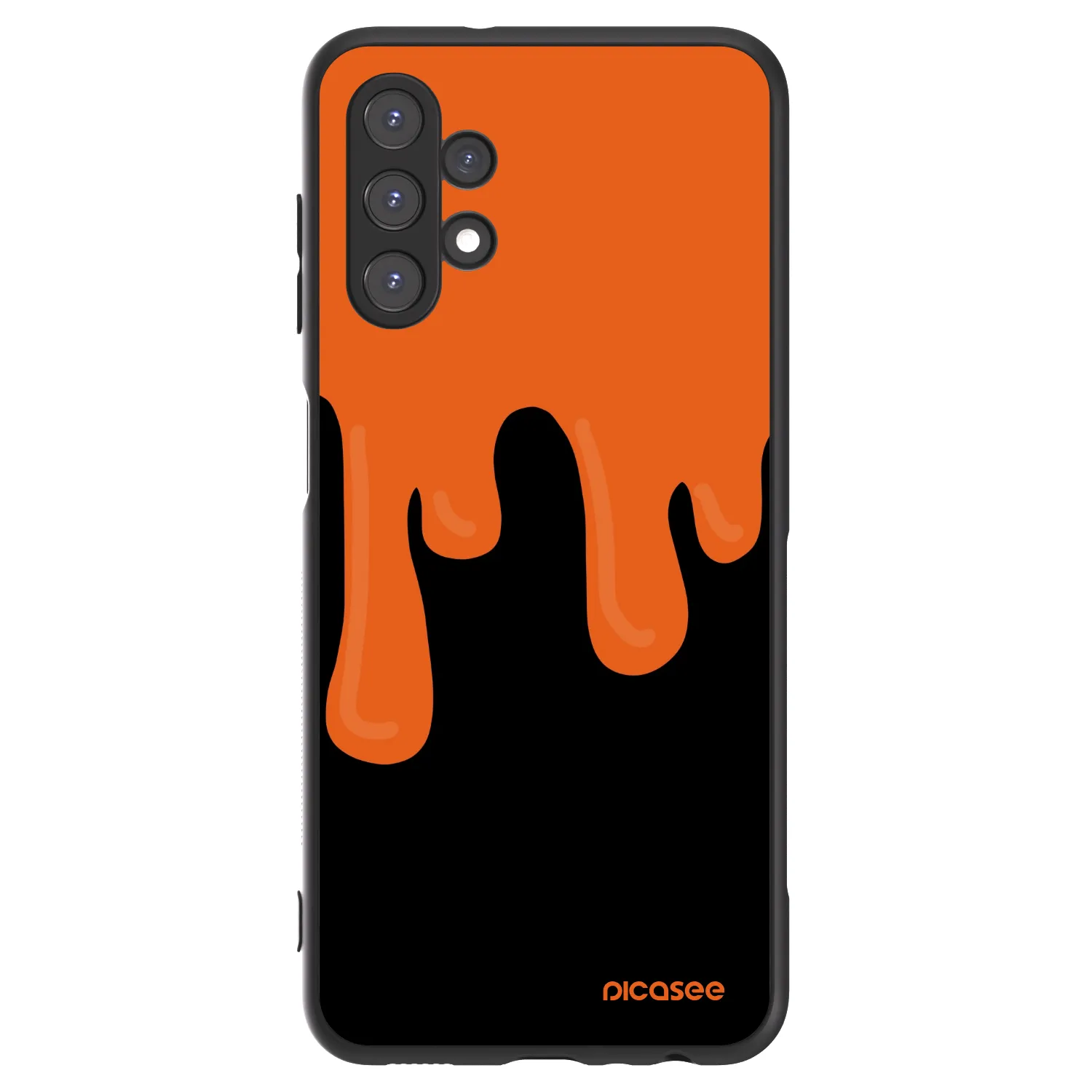 Picasee ULTIMATE CASE na Samsung Galaxy A13 5G - Orange spooky
