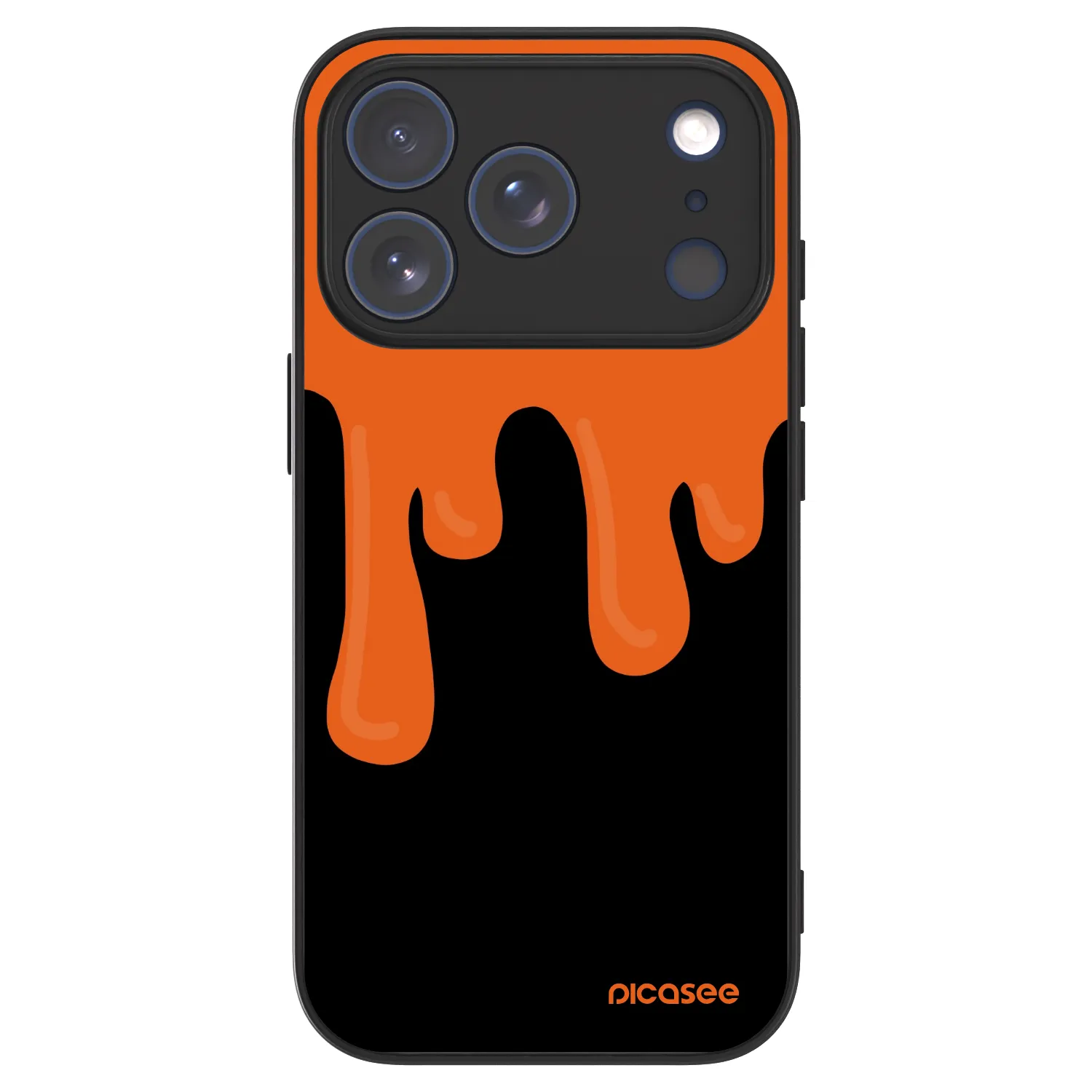Picasee ULTIMATE CASE MagSafe pro Apple iPhone 17 Pro - Orange spooky
