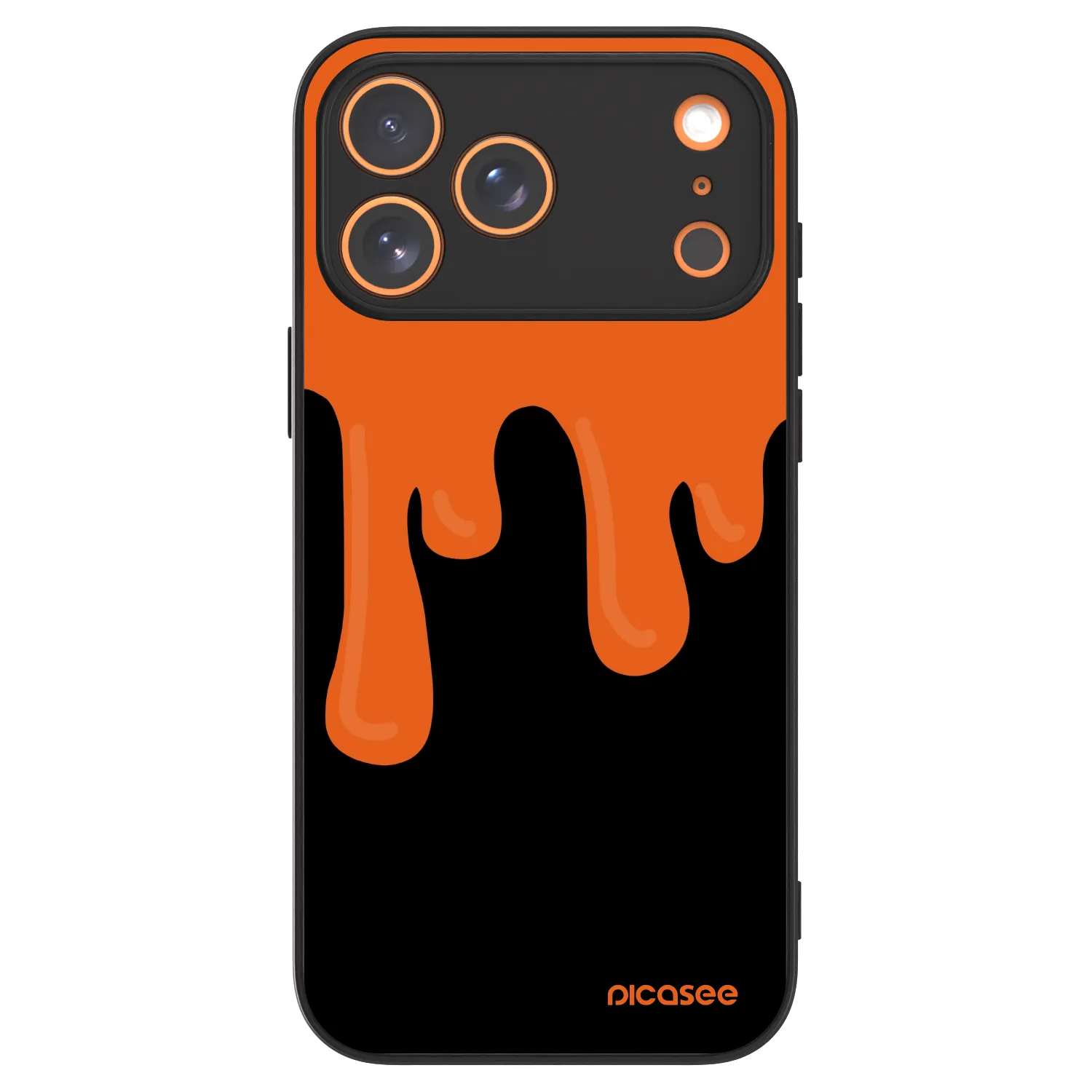 Picasee ULTIMATE CASE MagSafe pro Apple iPhone 17 Pro Max - Orange spooky