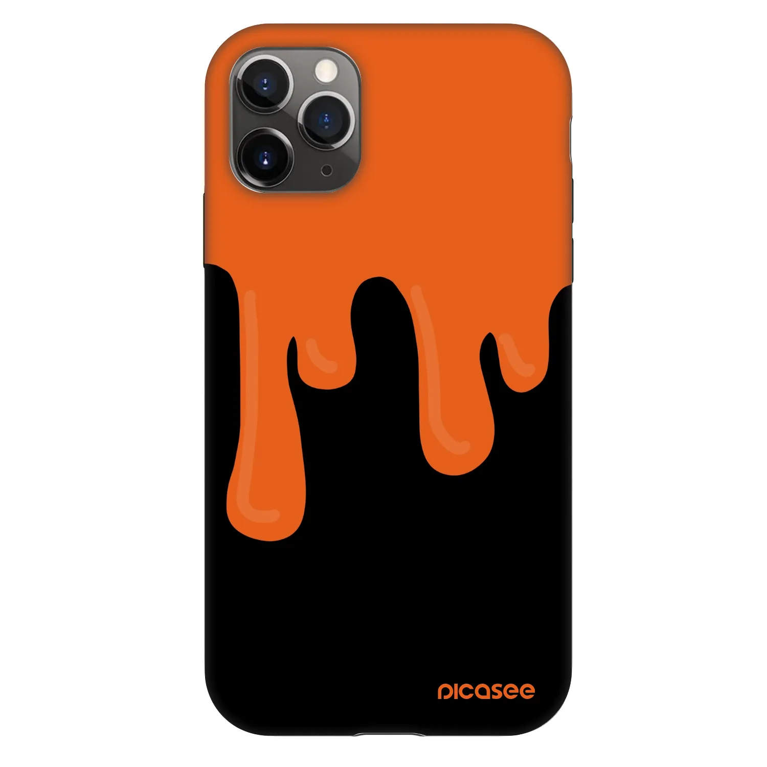 Picasee Fashion Case na Apple iPhone 11 Pro - Orange spooky