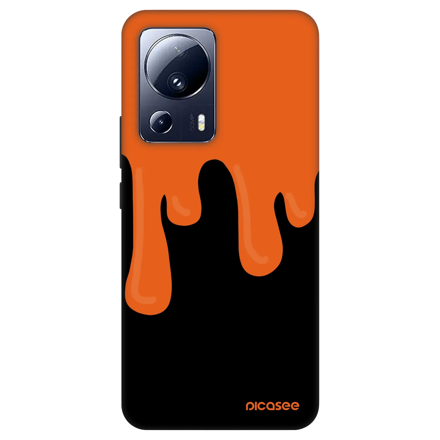 Picasee Fashion Case na Xiaomi 13 Lite - Orange spooky