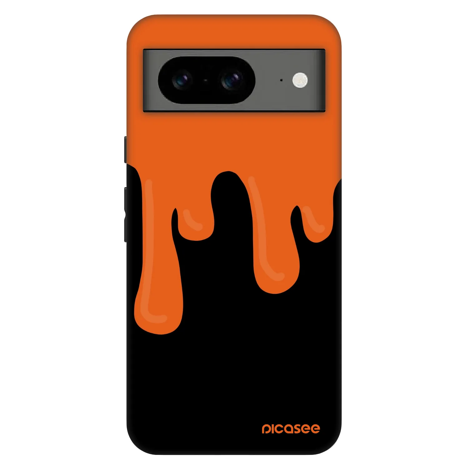 Picasee Fashion Case na Google Pixel 8 Pro - Orange spooky