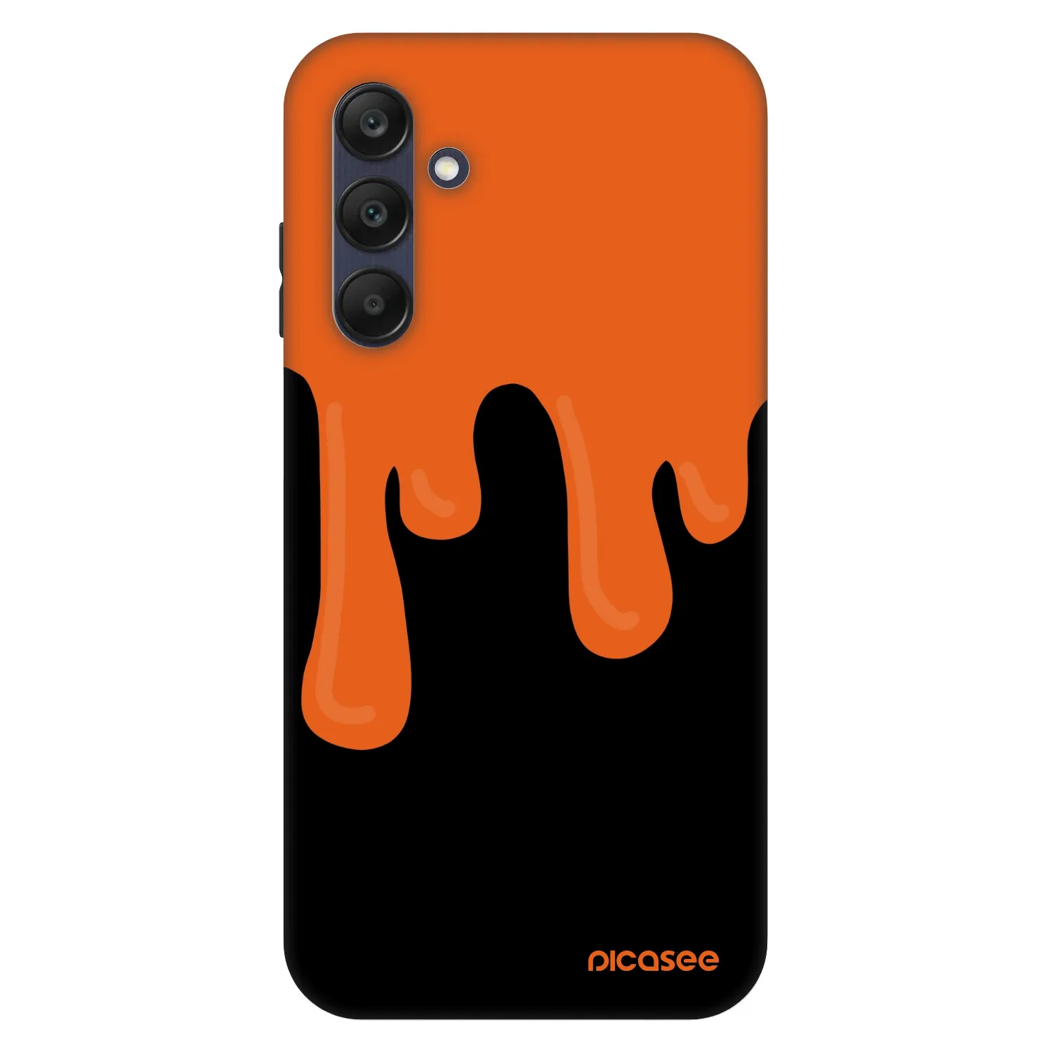 Picasee Fashion Case na Samsung Galaxy A25 A256B 5G - Orange spooky