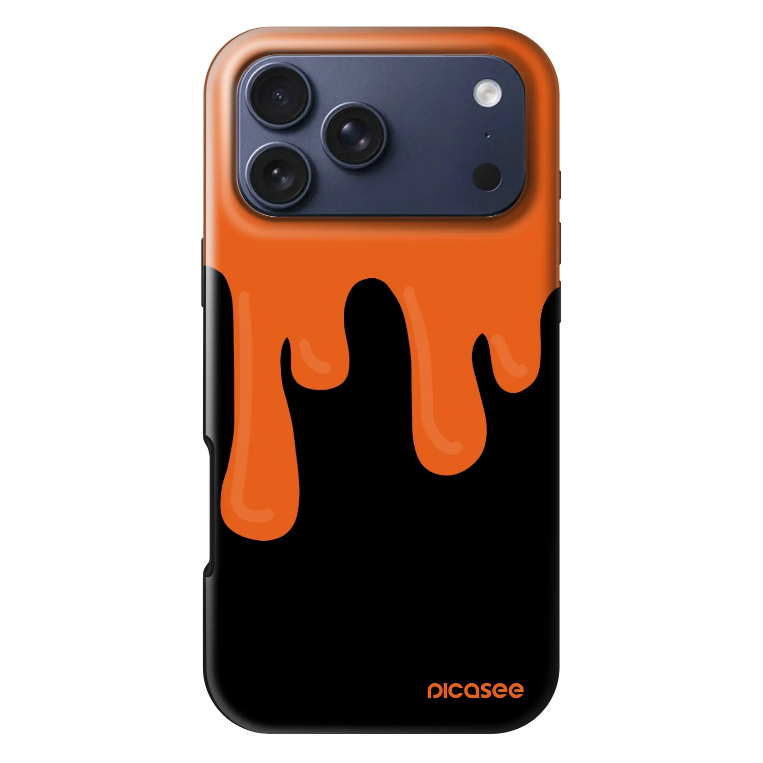 Picasee Fashion Case MagSafe na Apple iPhone 17 Pro Max - Orange spooky