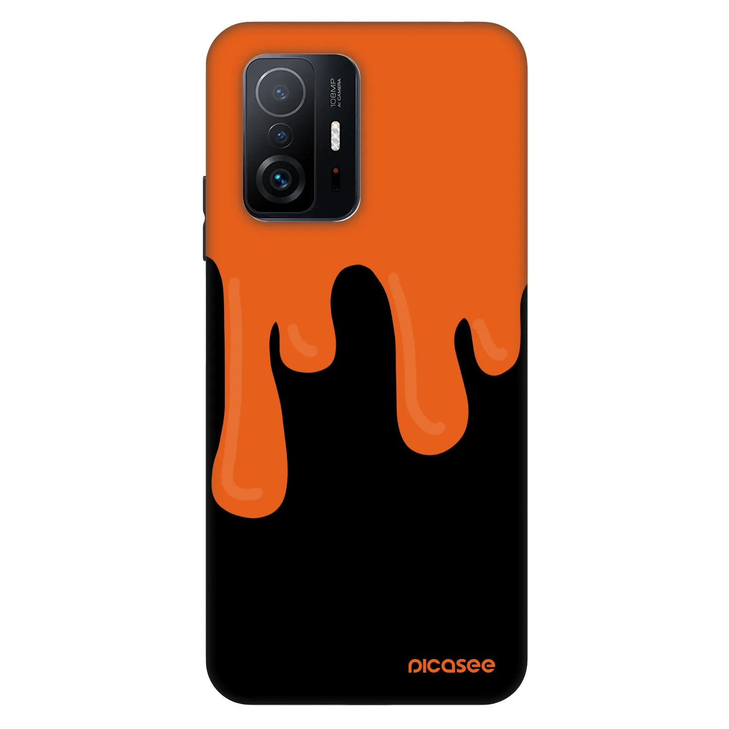 Picasee Fashion Case na Xiaomi 11T - Orange spooky
