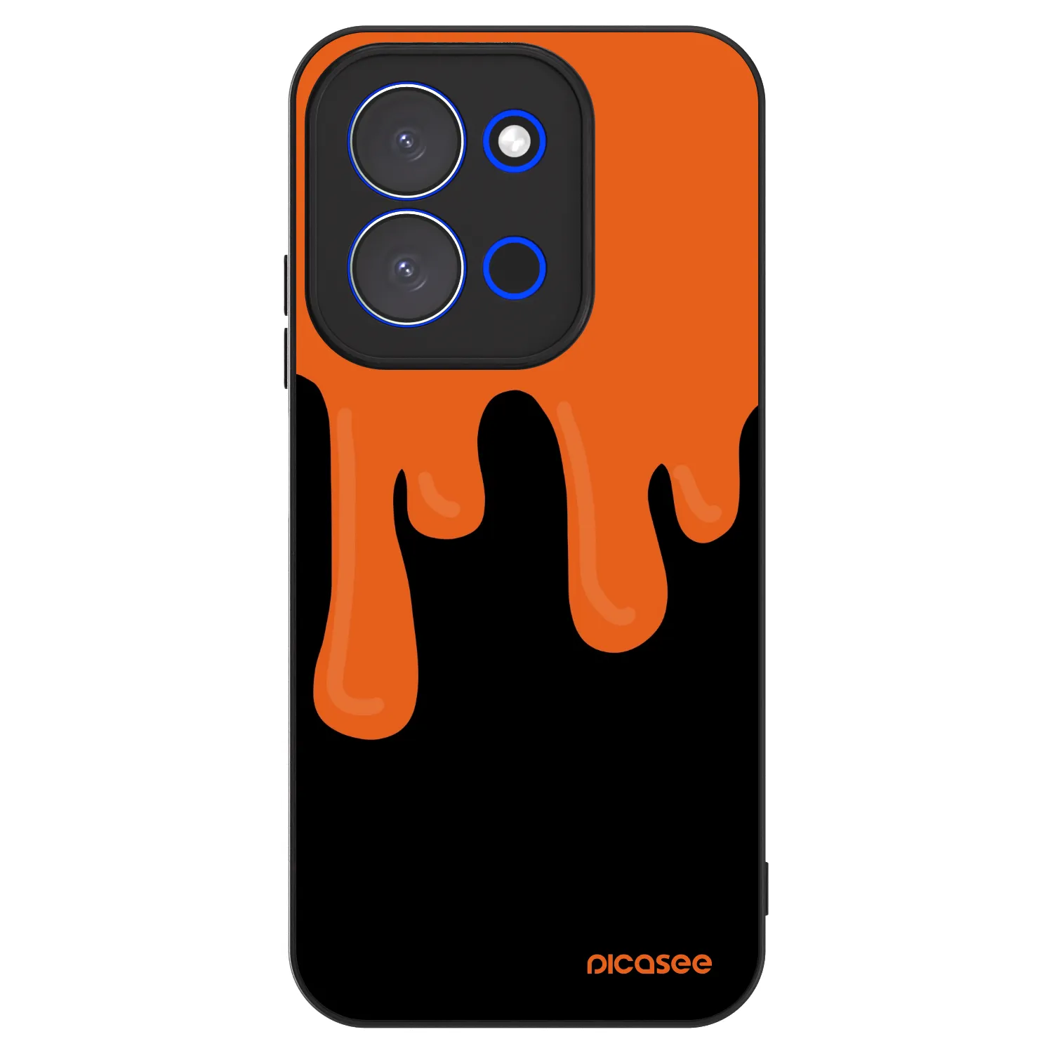 Picasee ULTIMATE CASE na Xiaomi Redmi 15C 4G - Orange spooky
